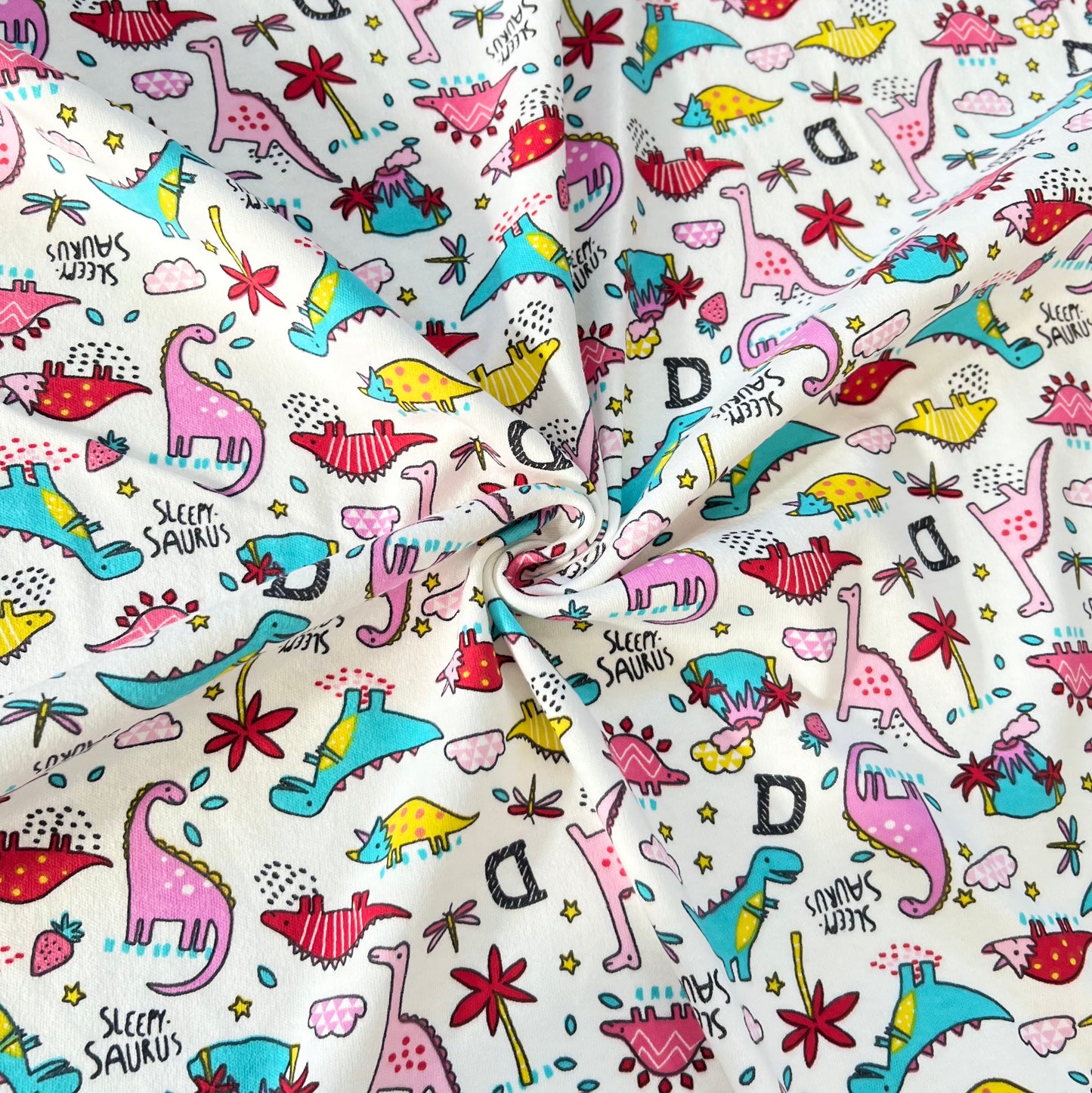 Interlock 30/1 Spleepysaurus Rosa