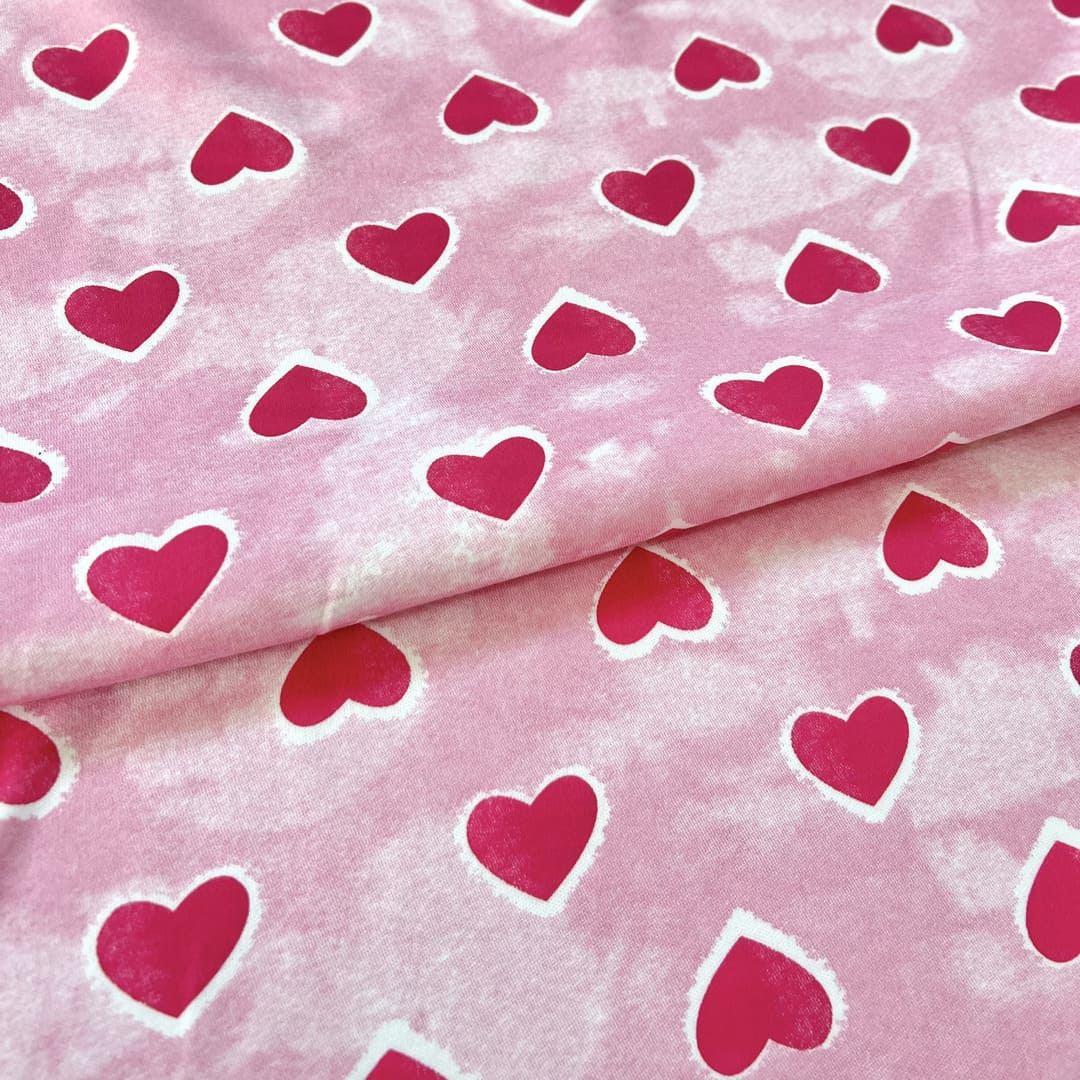 Interlock 30/1 Hearts Rosa