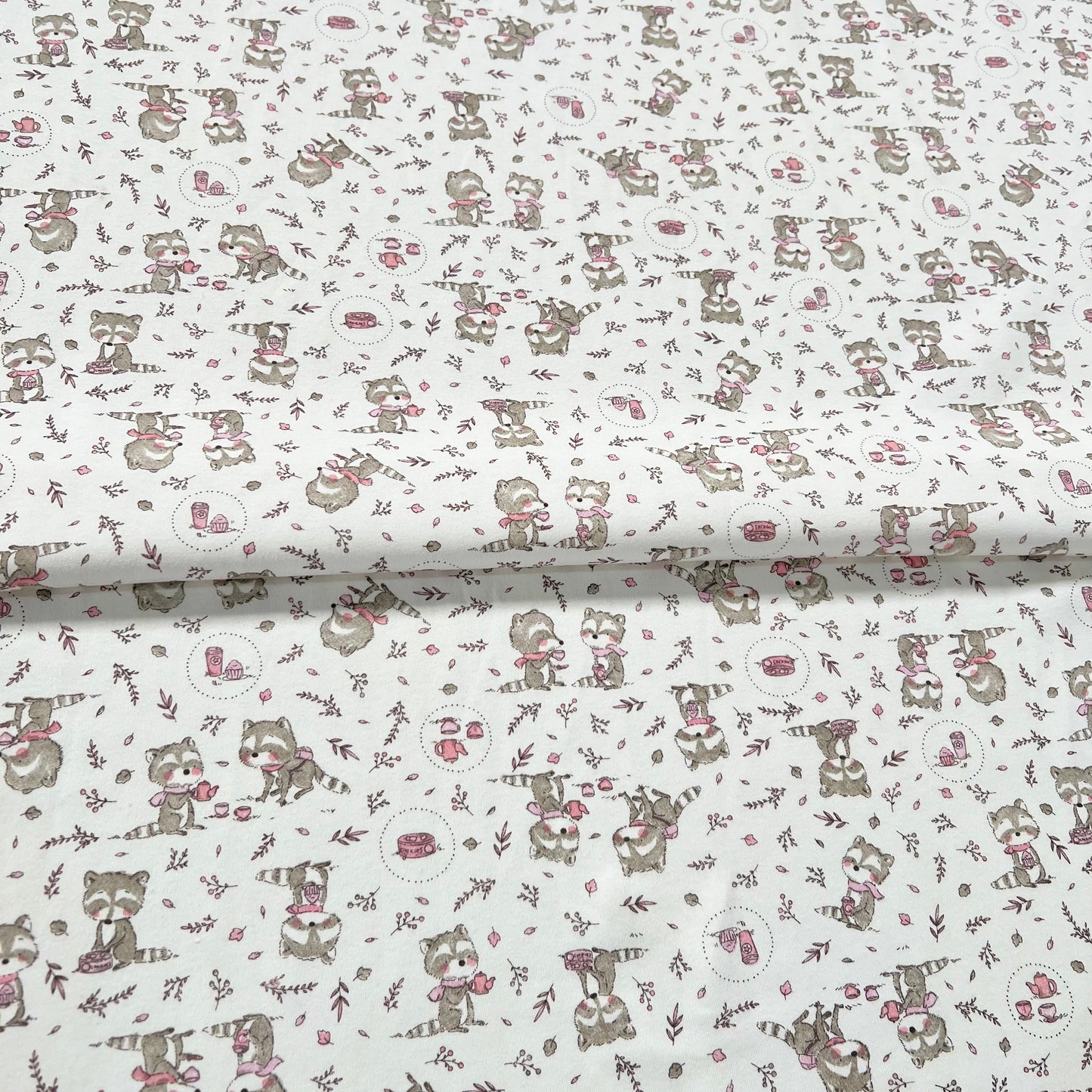 Interlock 30/1 Mapache Rosa Fondo Natural
