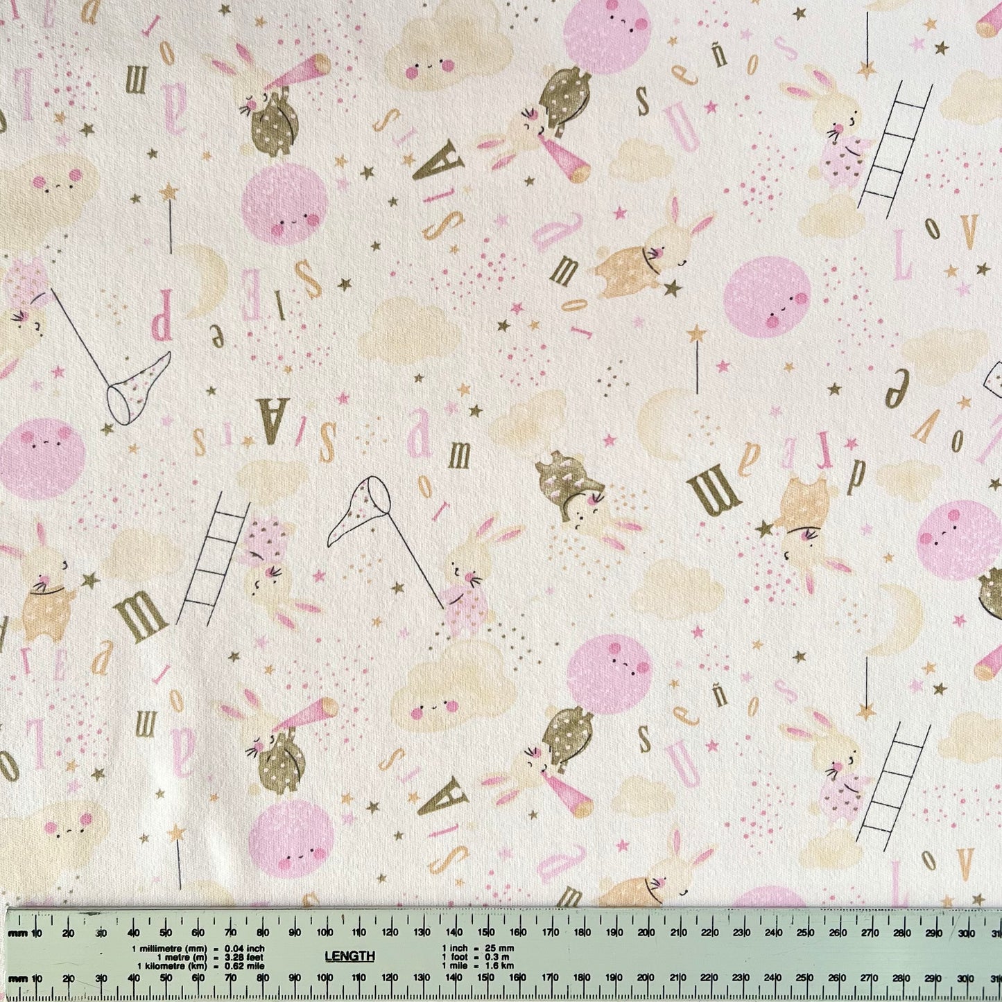 Interlock 30/1 Sleep Fondo Rosa