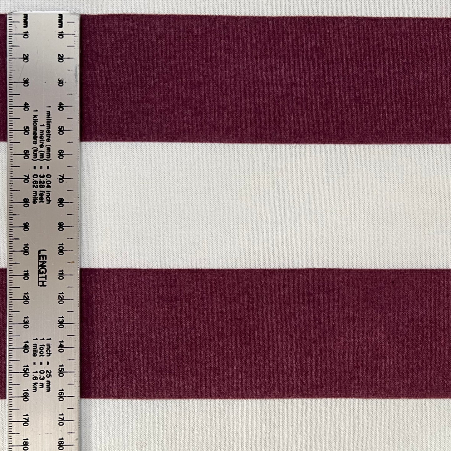 Frisa Raya 5.5cm Bordó