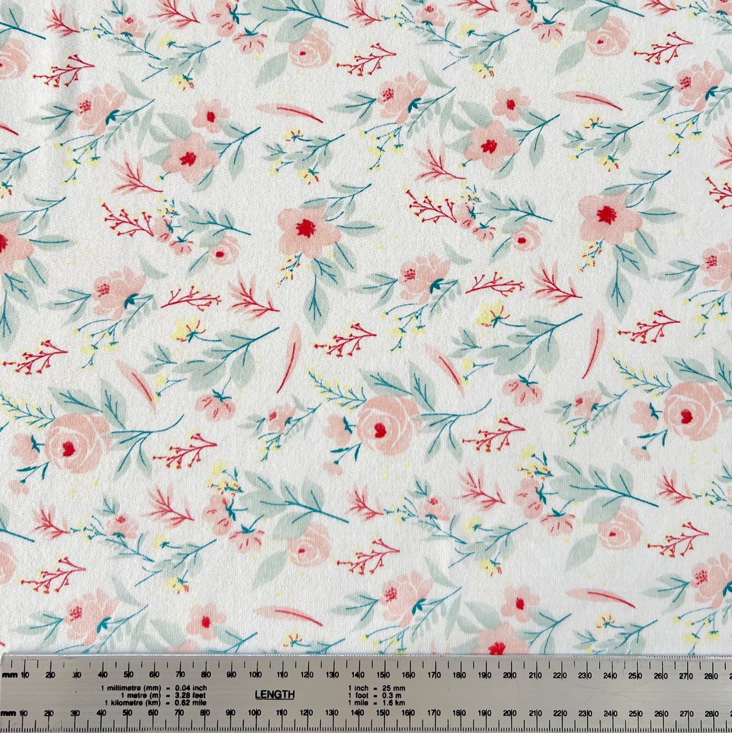 Rústico Soft Flores Fondo Natural