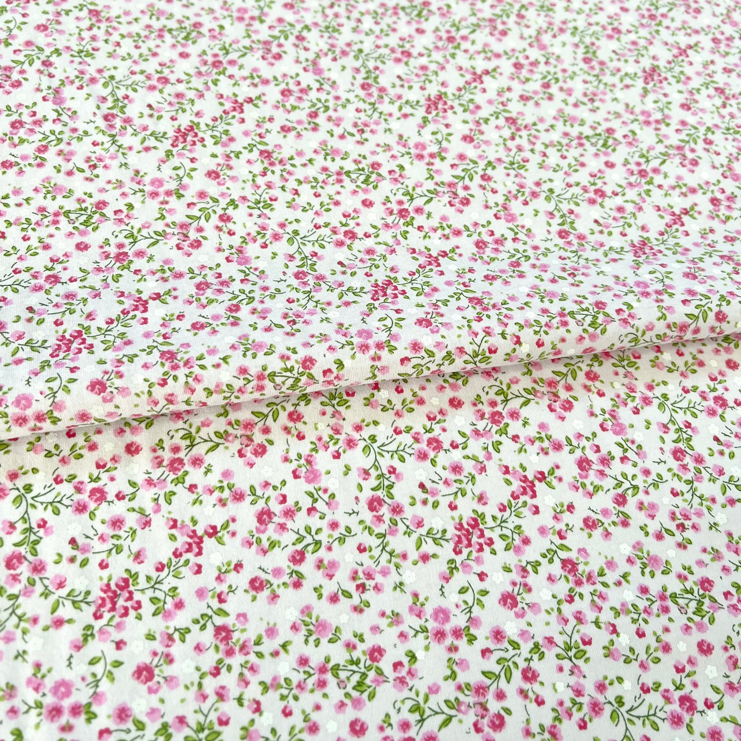 Jersey 30/1 Liberty Fondo Rosa Calido