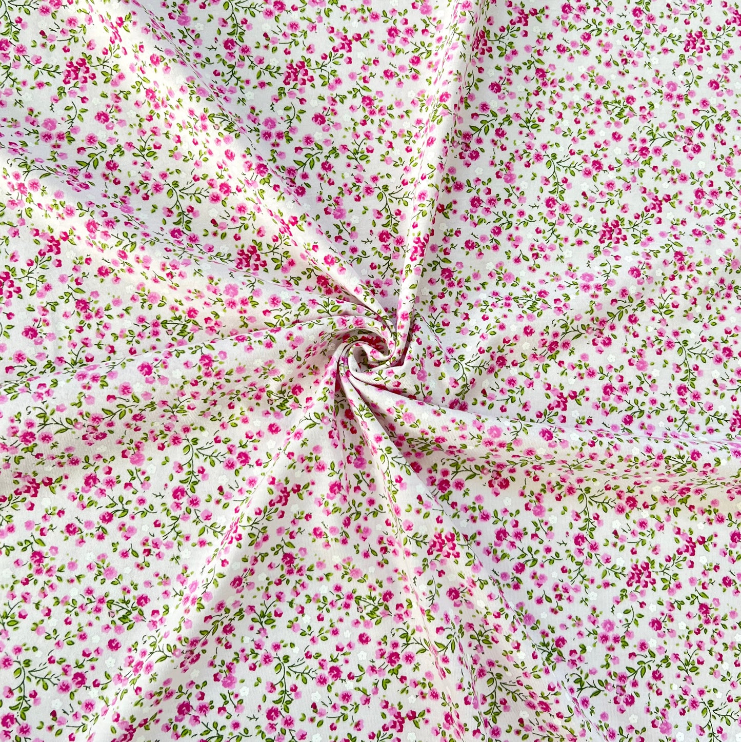 Jersey 30/1 Liberty Fondo Rosa Calido