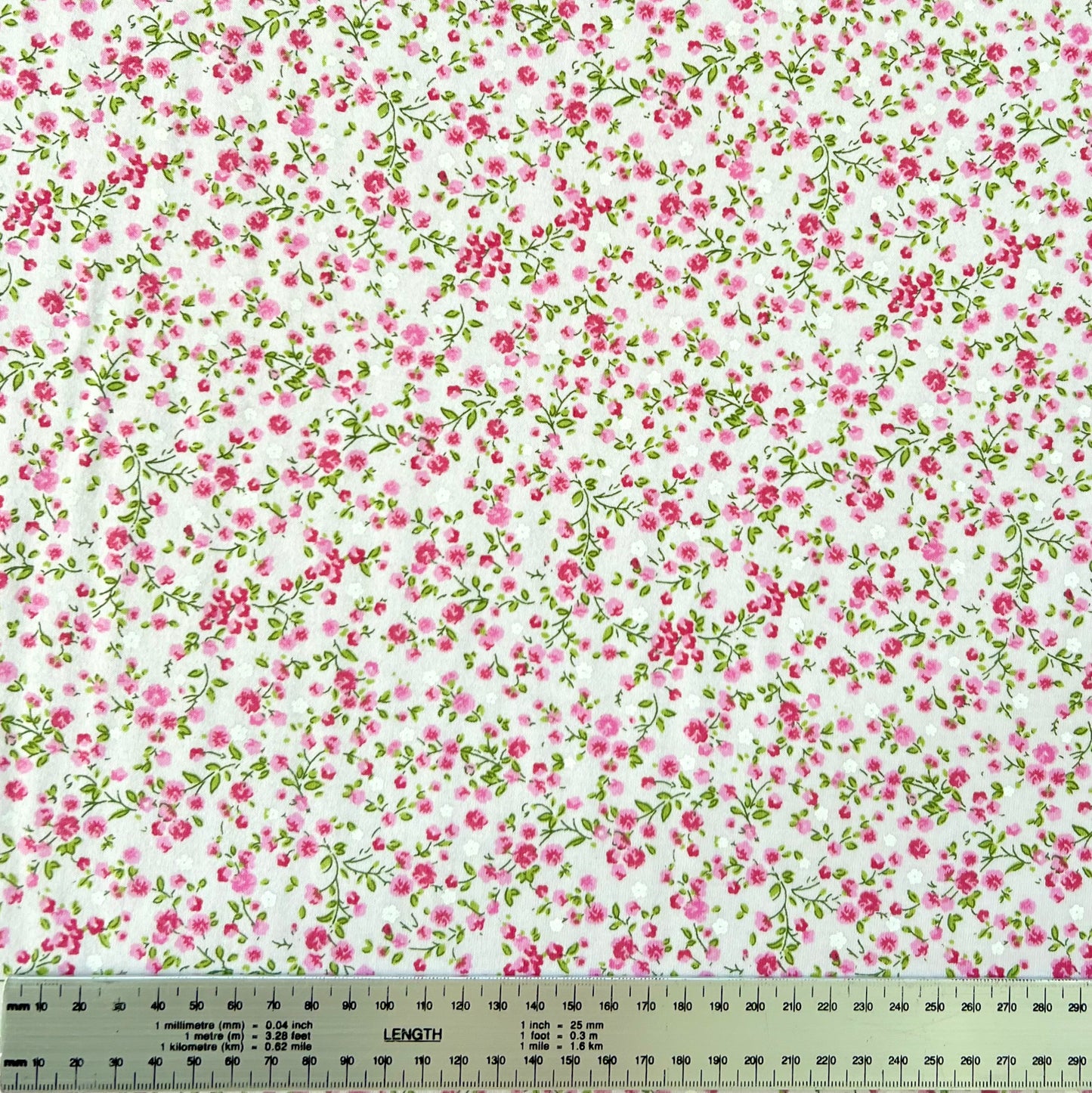 Jersey 30/1 Liberty Fondo Rosa Calido