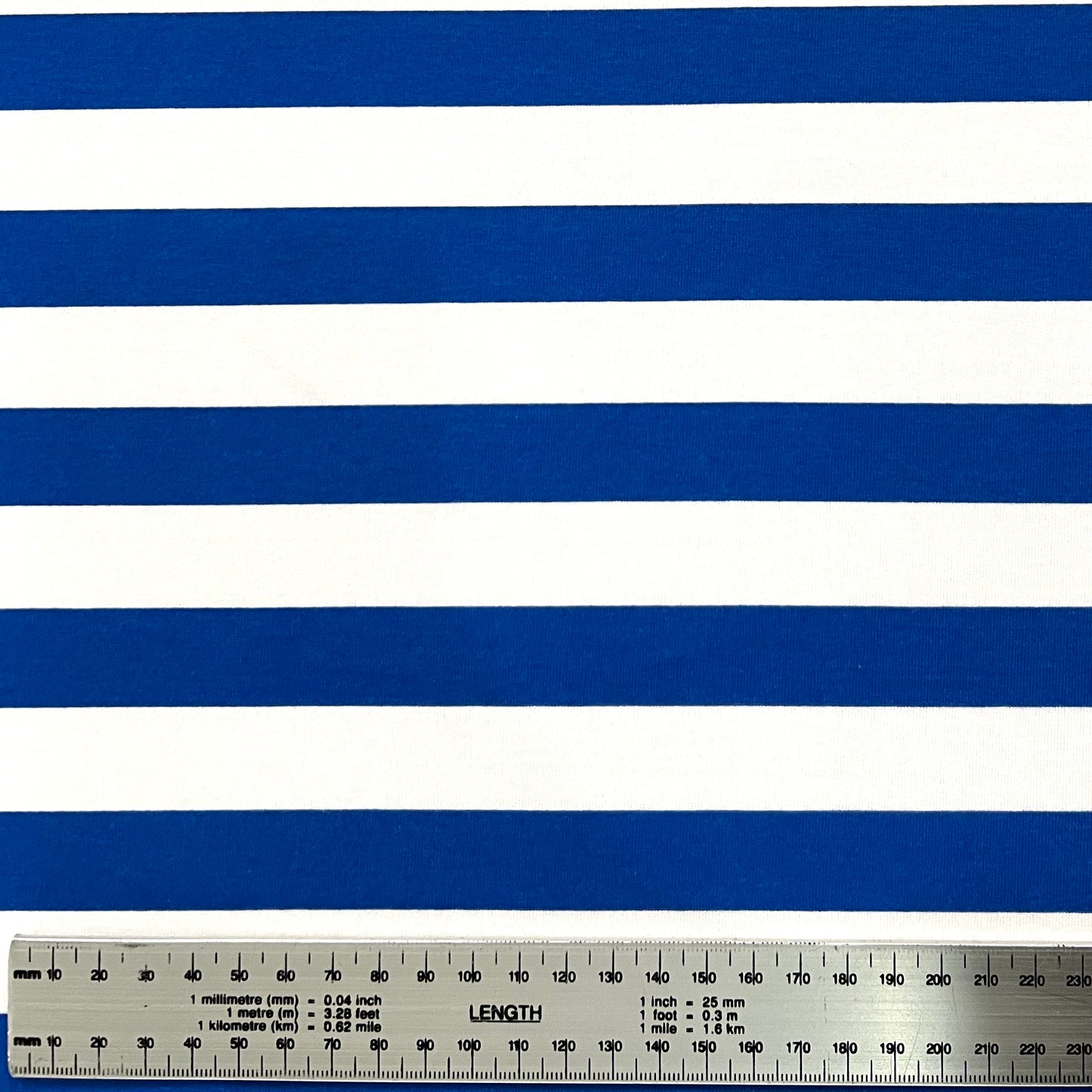 Jersey 30/1 Raya Azul