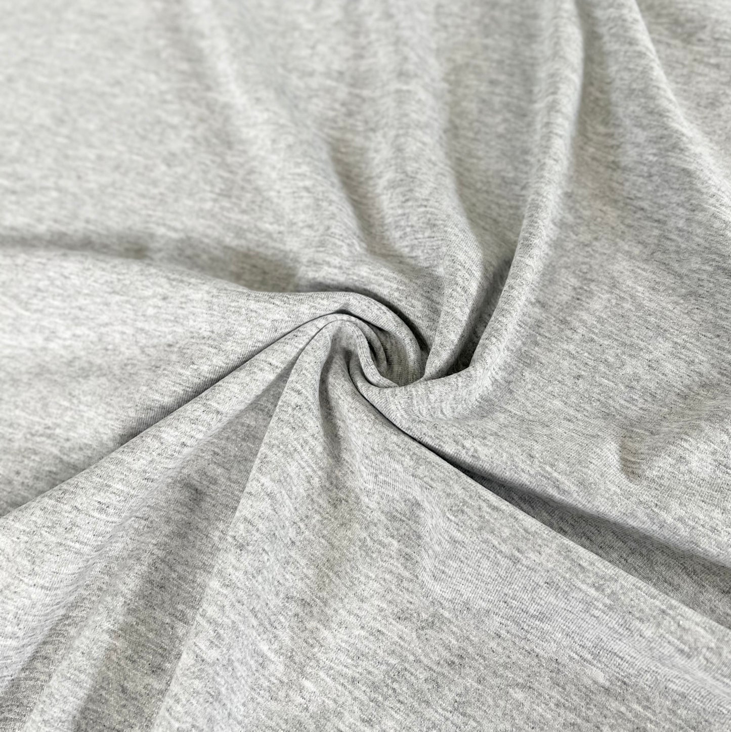 Jersey 30/1 c/lycra Melange Gris