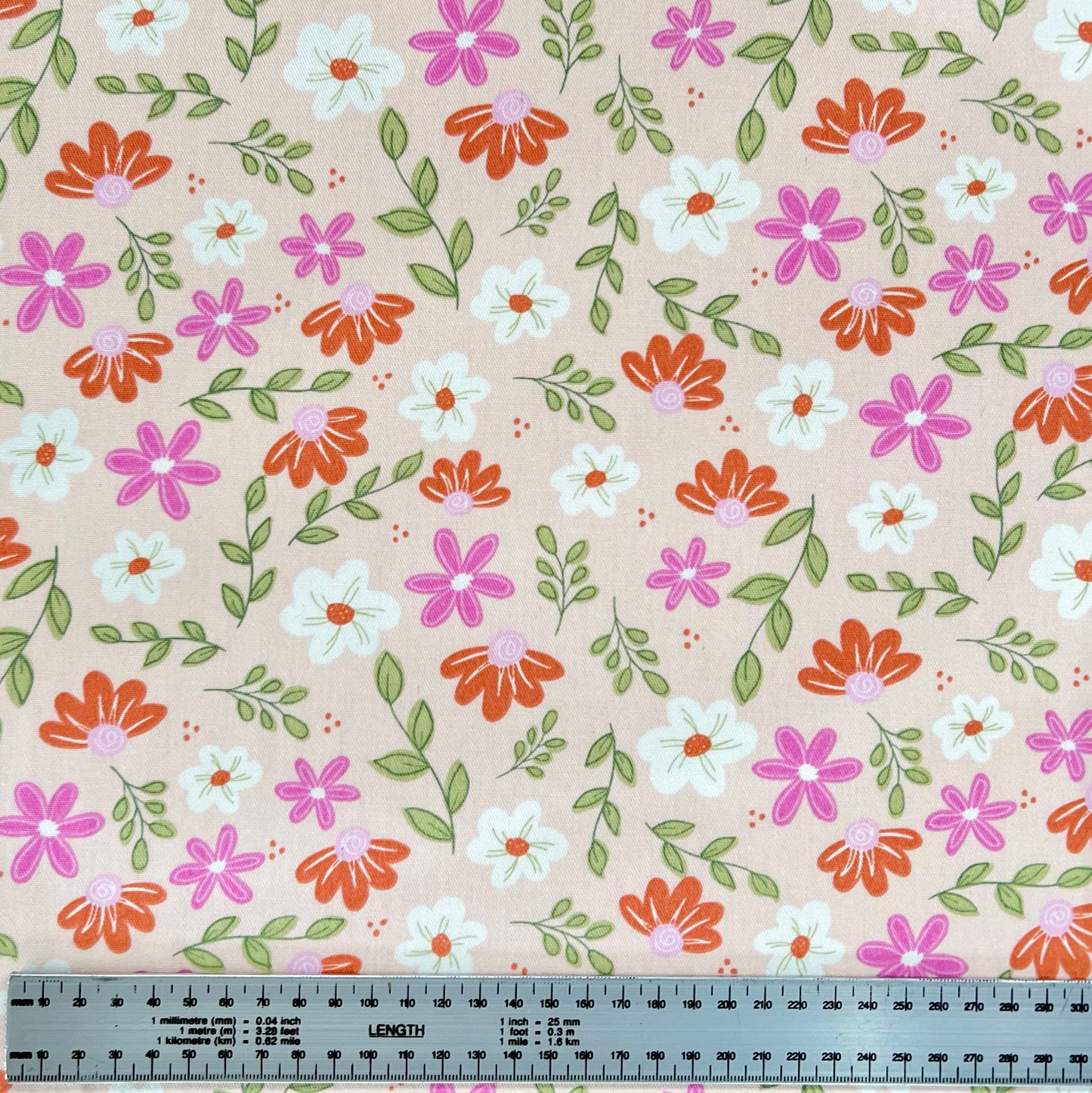 Gabardina Cerezo Fondo Durazno
