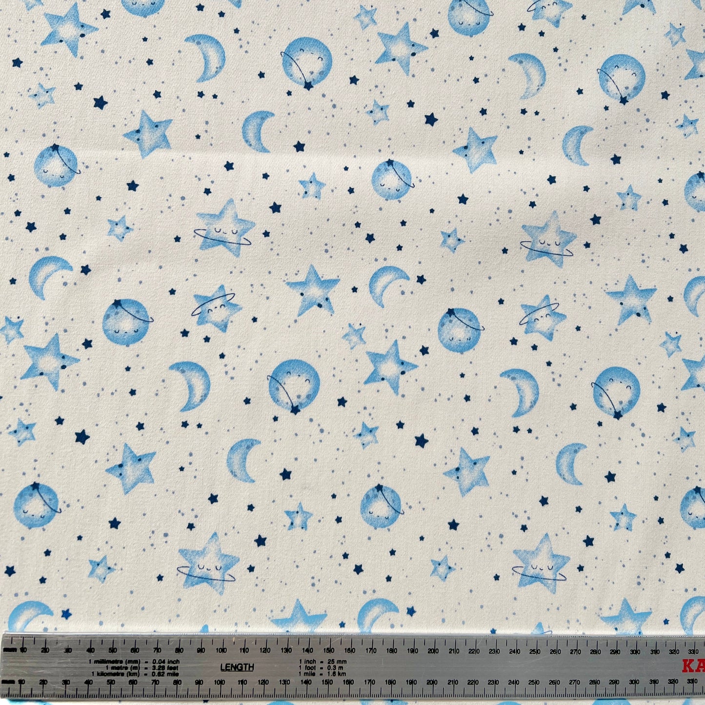Gabardina Universo Azul