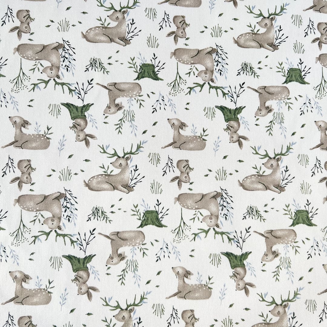 Gabardina Ciervos Verde