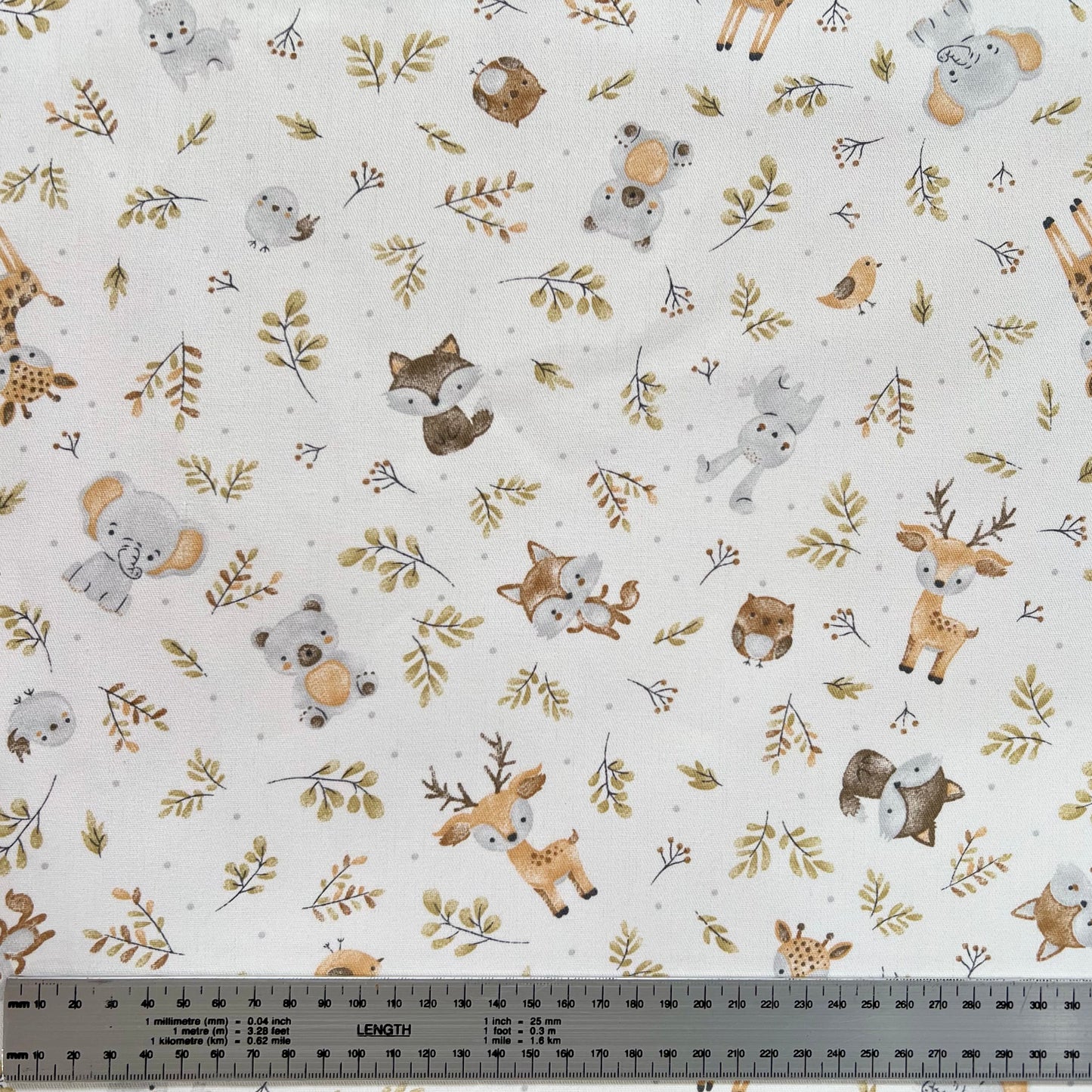 Gabardina Animalitos Cute Beige