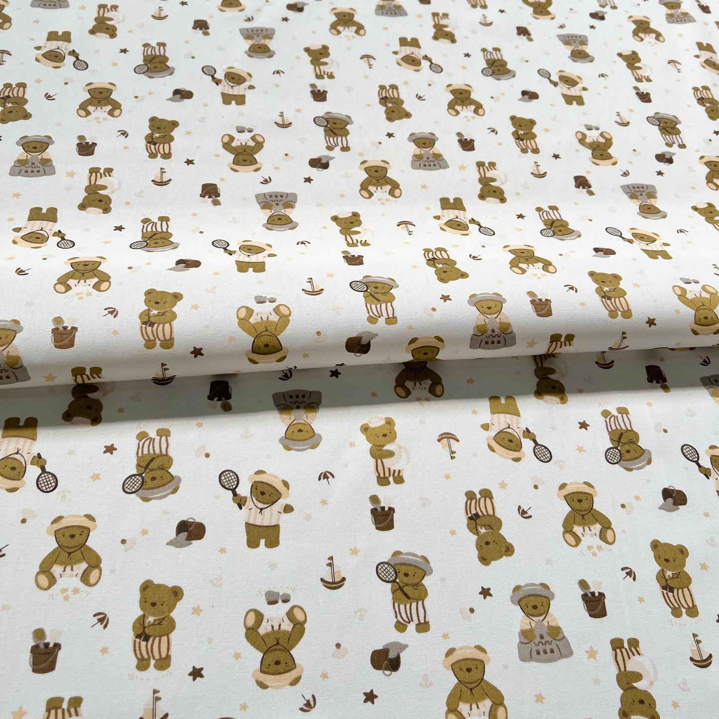 Gabardina Ositos Playa Beige