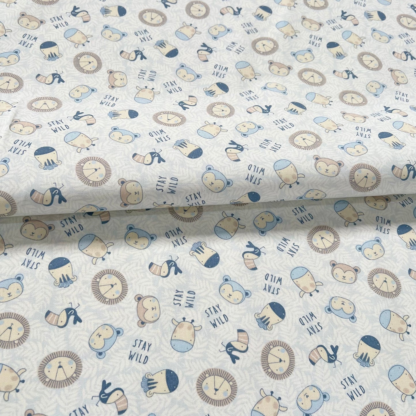 Gabardina Mini Safari Celeste