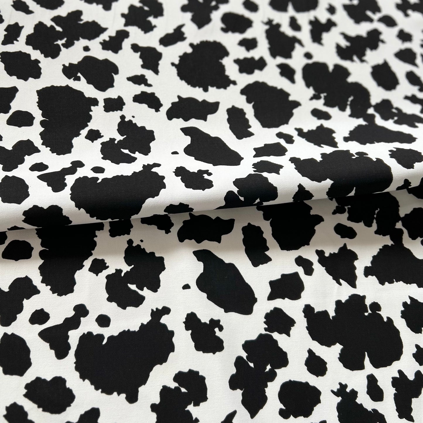 Gabardina Vaca Negro y Blanco