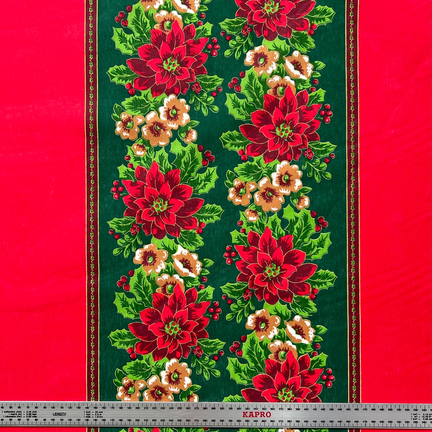Mantel Navidad con Guarda Rojo
