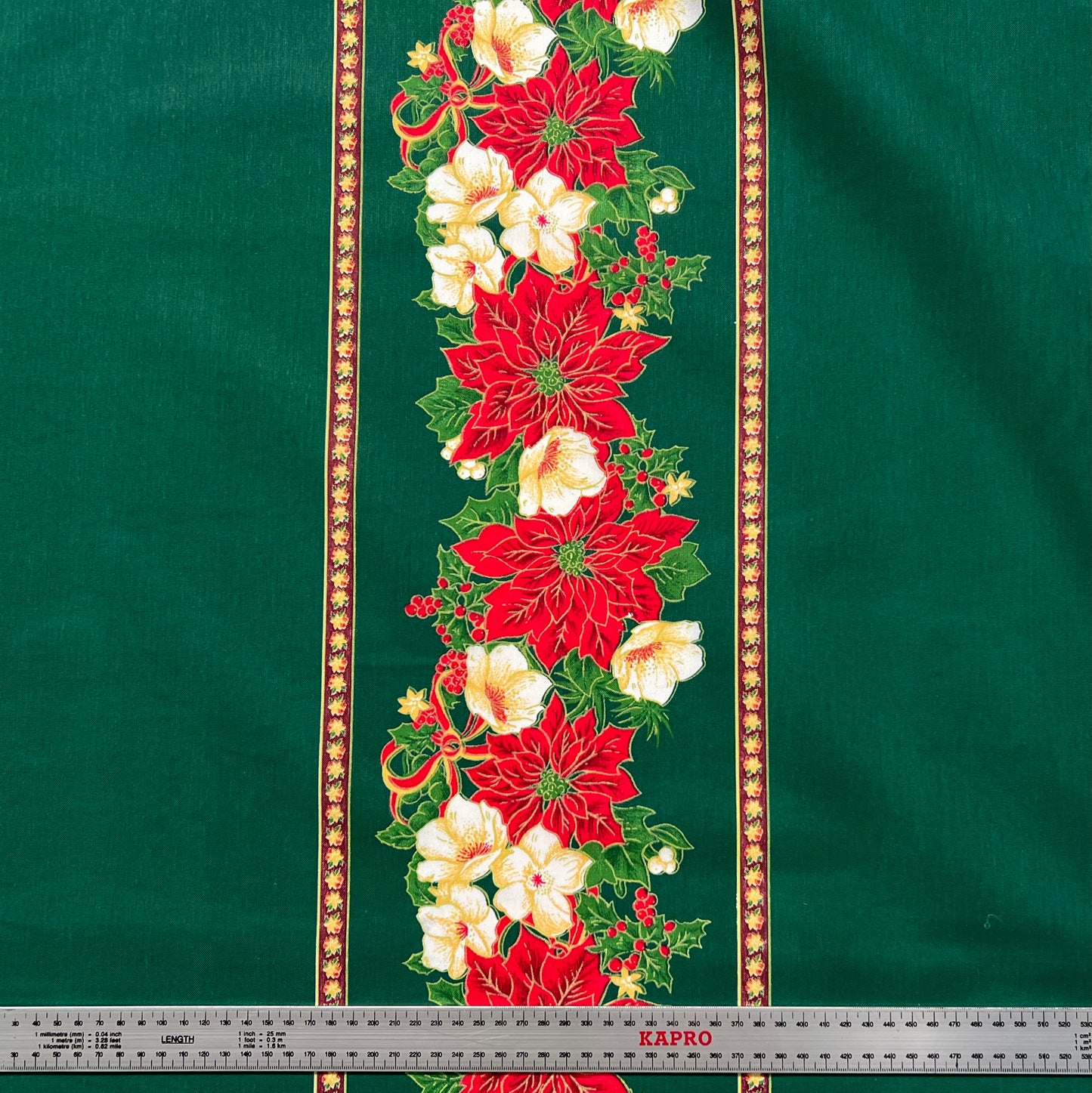 Mantel Navidad con Guarda Verde