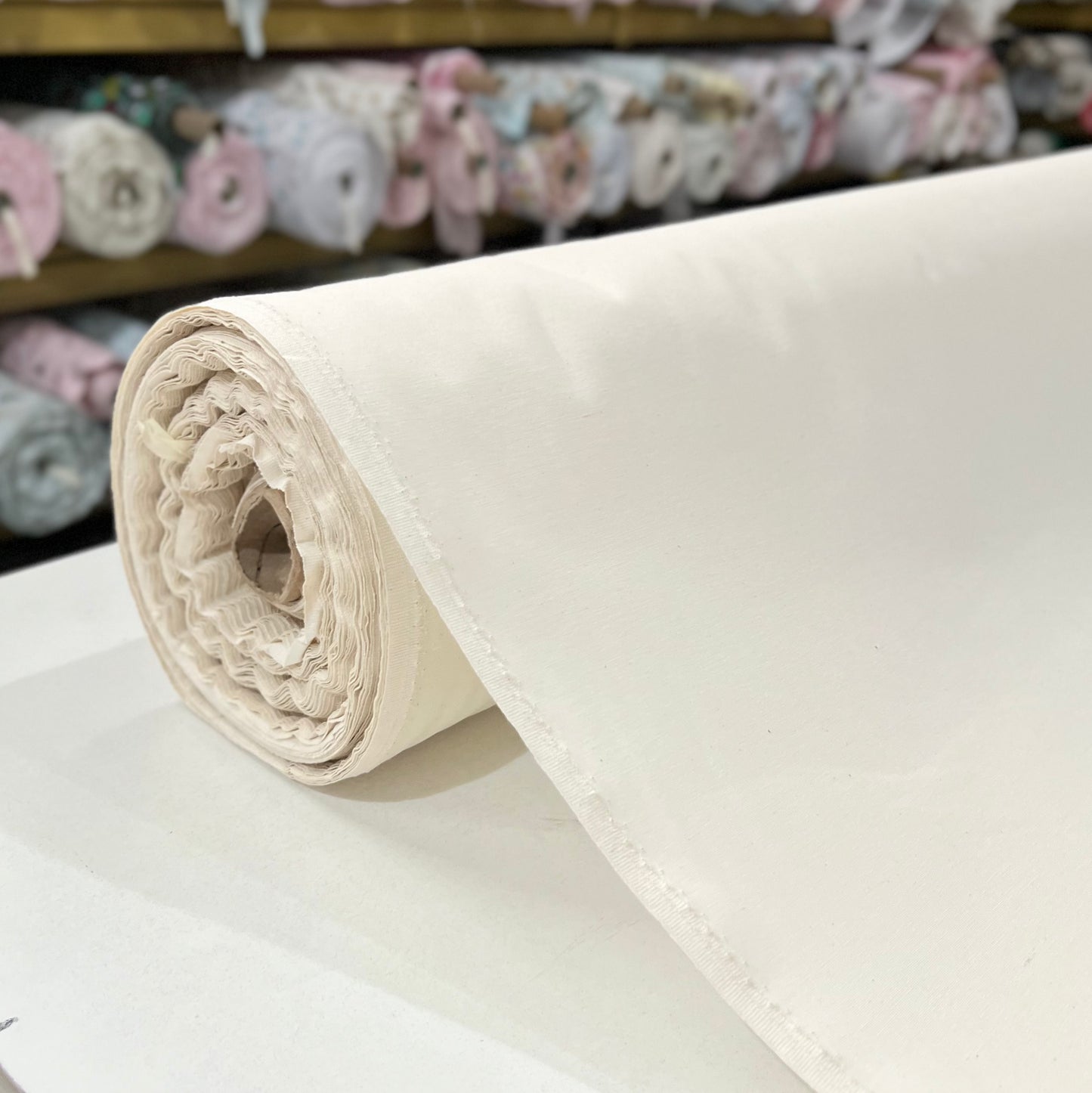 Lona Lisa Color Crudo