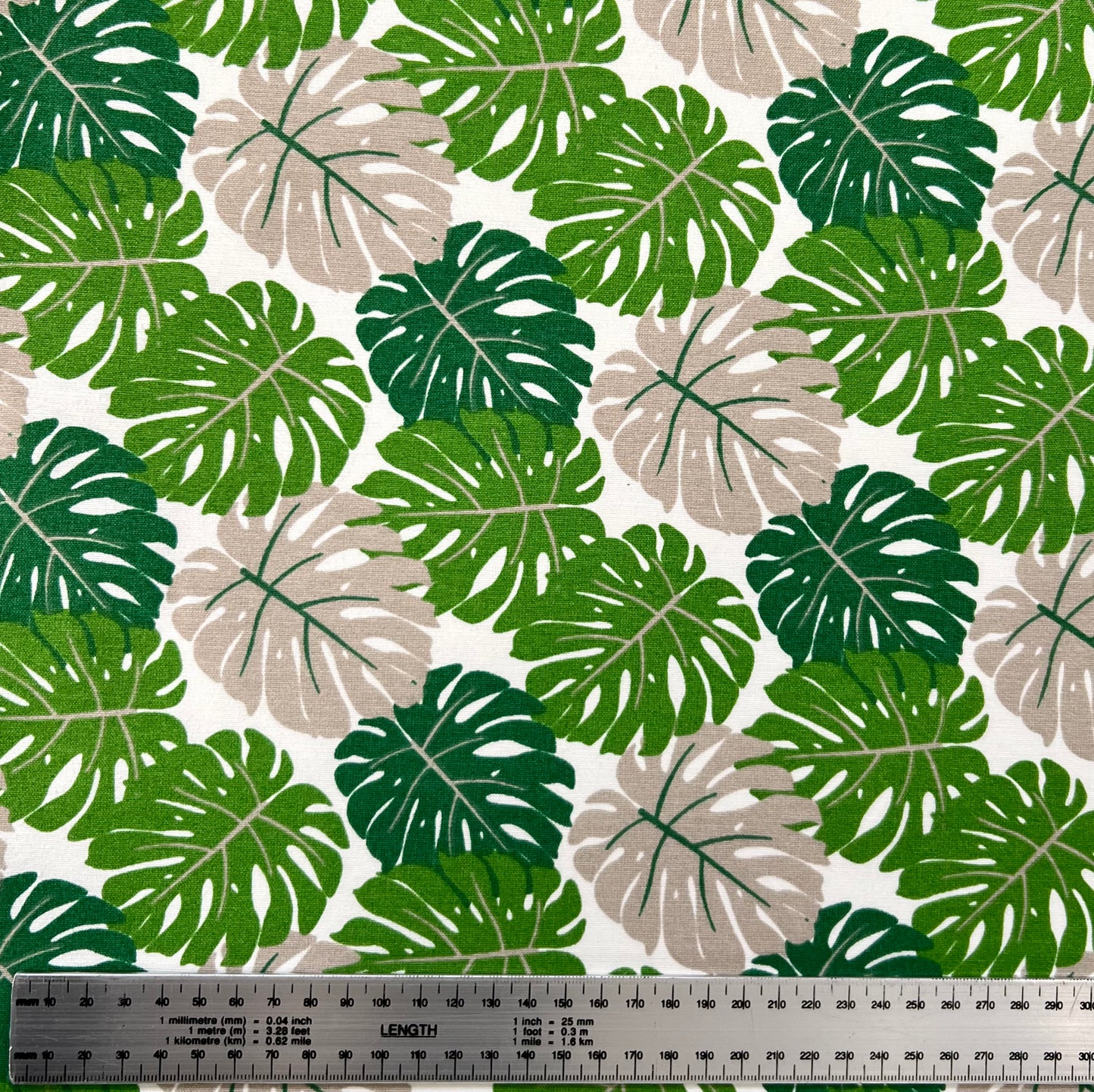 Lona Monstera Verde