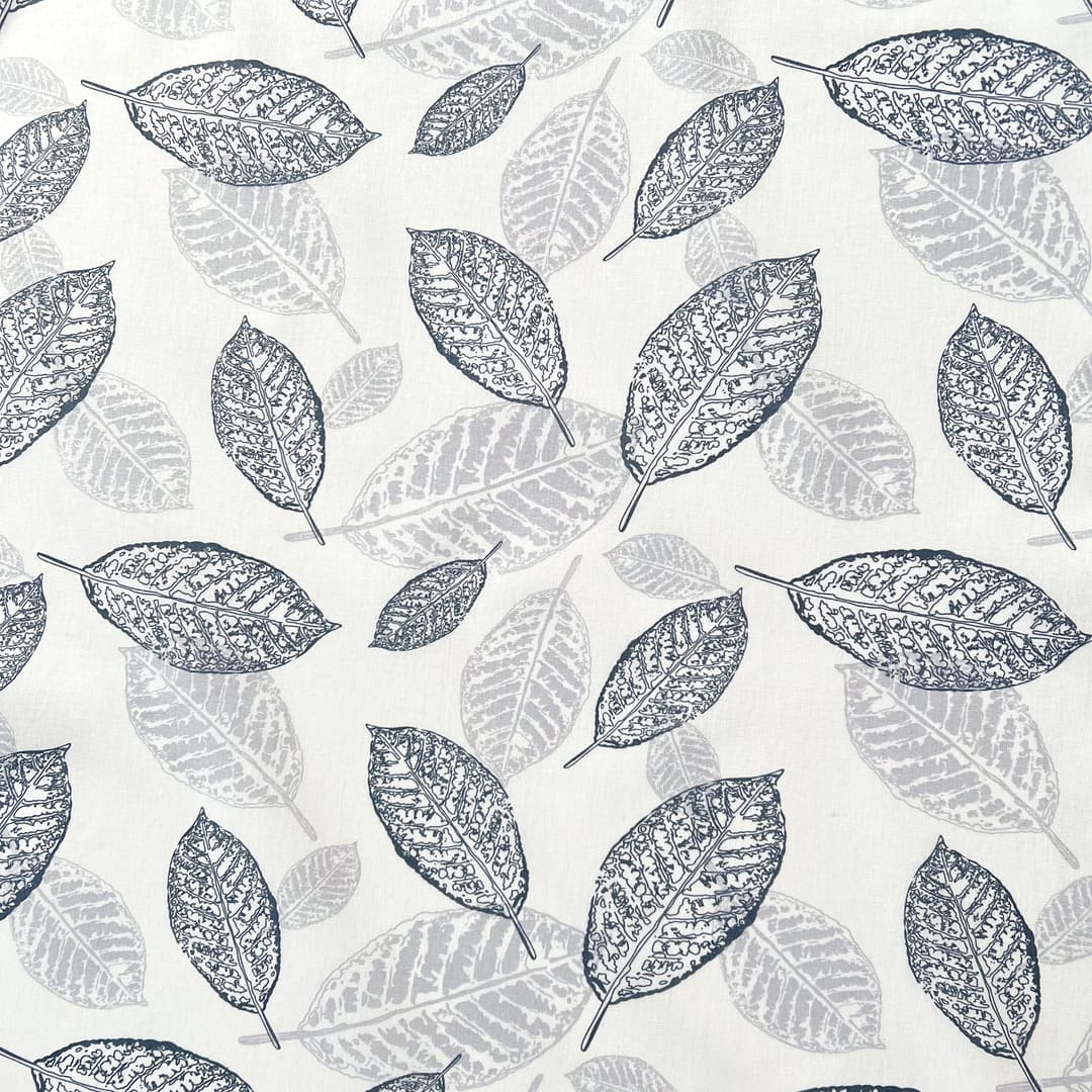 Percal Hoja Linea Gris 140h