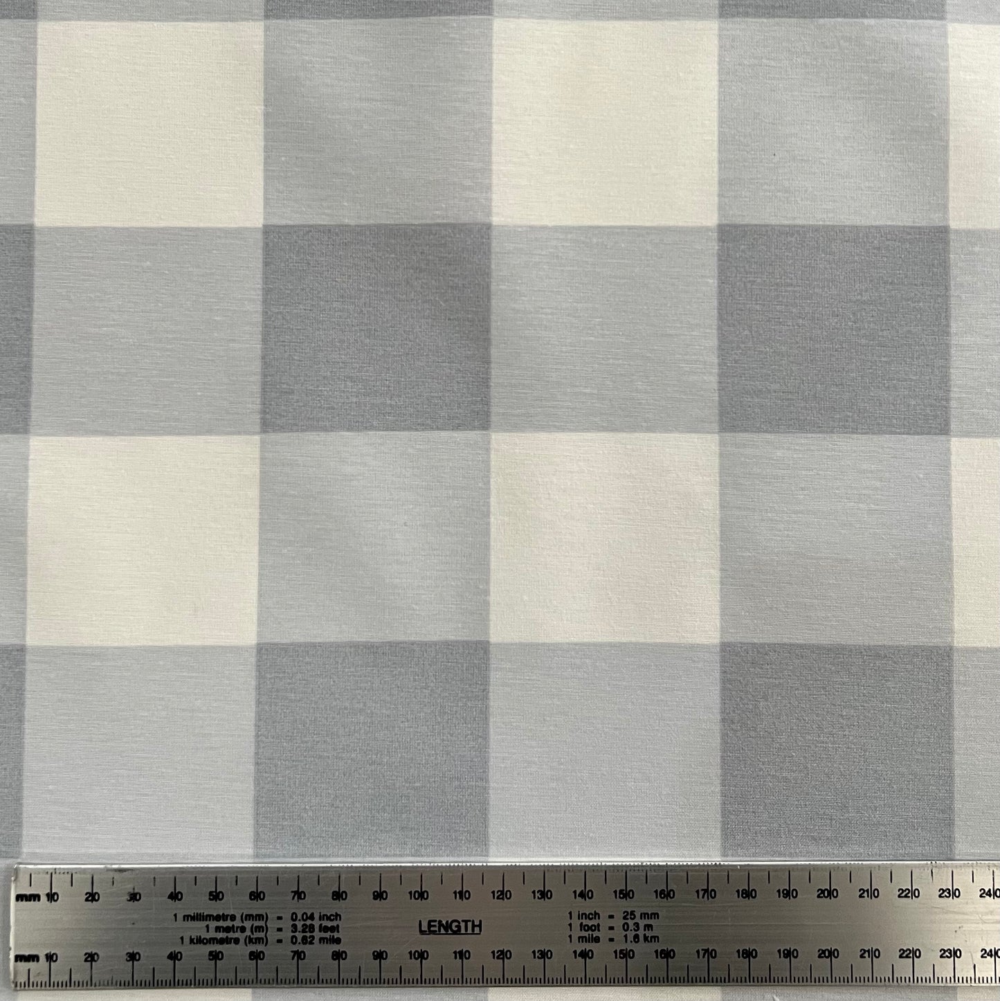 Percalito Cuadro Celeste 140h