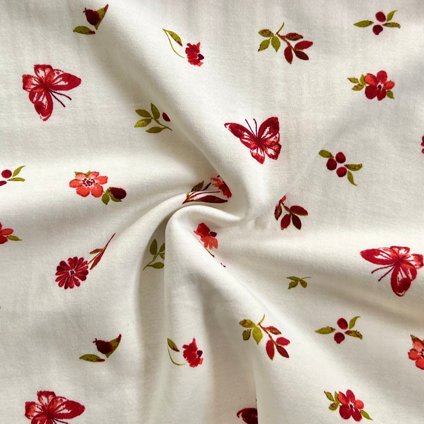 Abercrombie Mariposas Fondo Off White