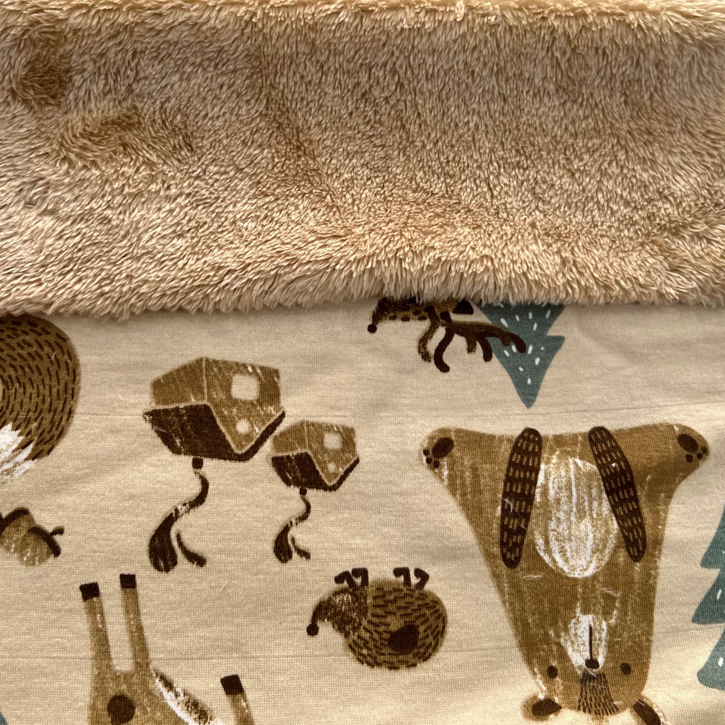 Abercrombie Oso Fondo Beige
