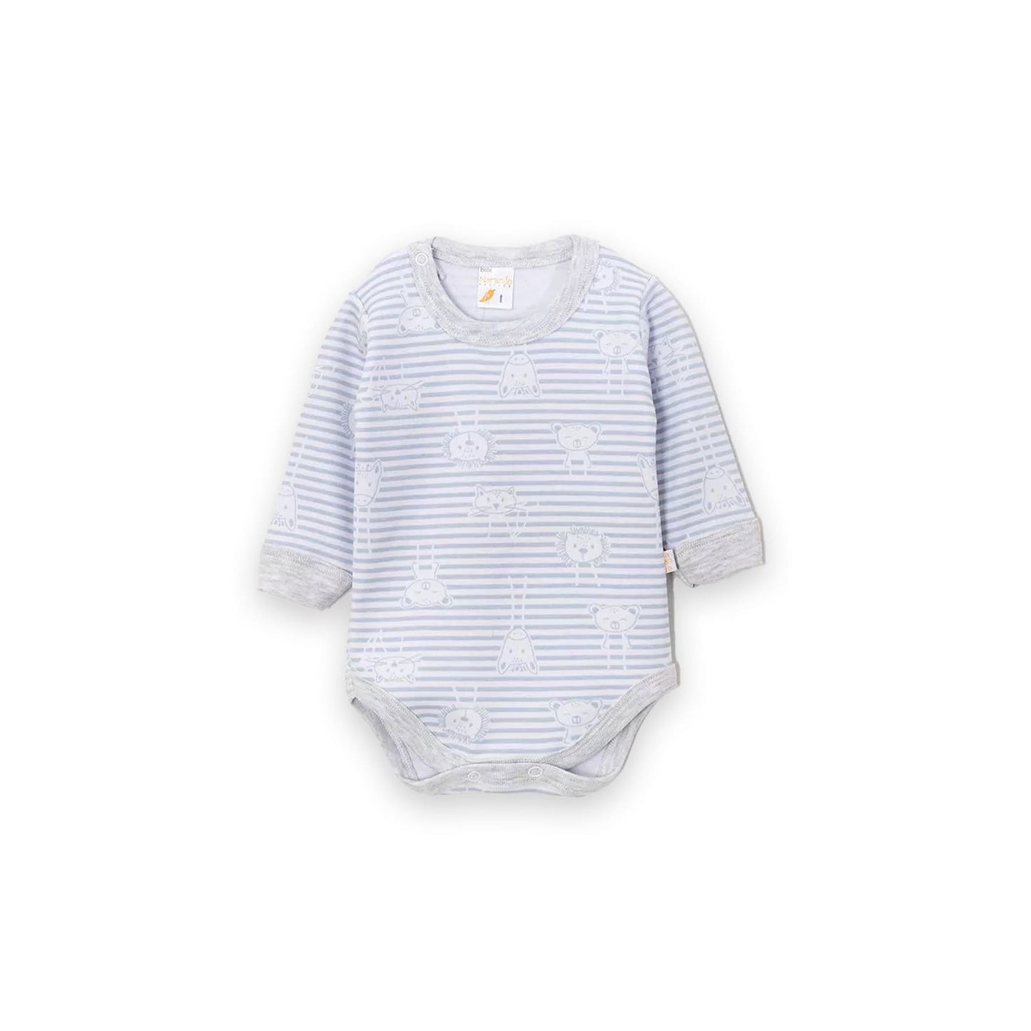 Body Francés Animalitos Gris