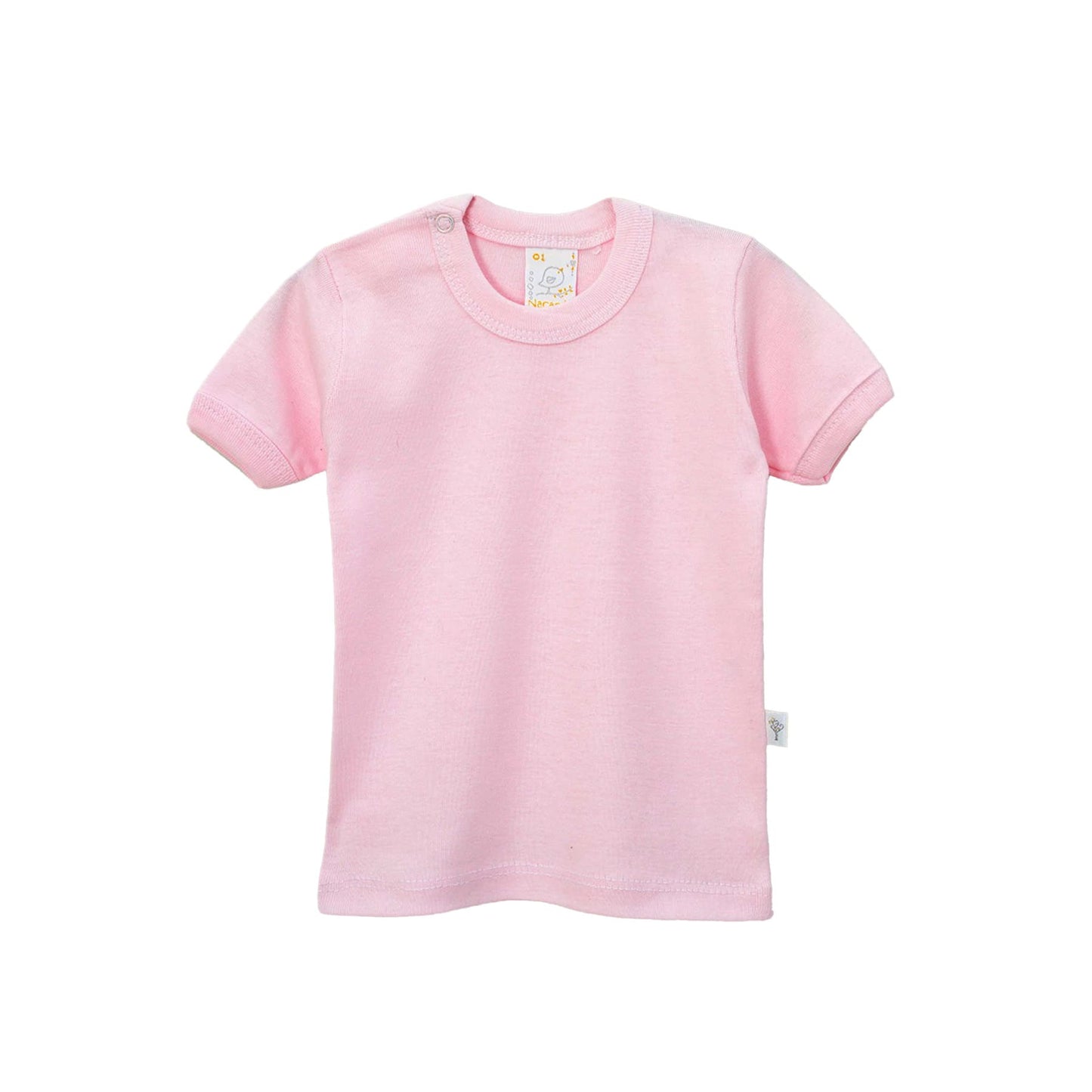 Manga Corta Rosa