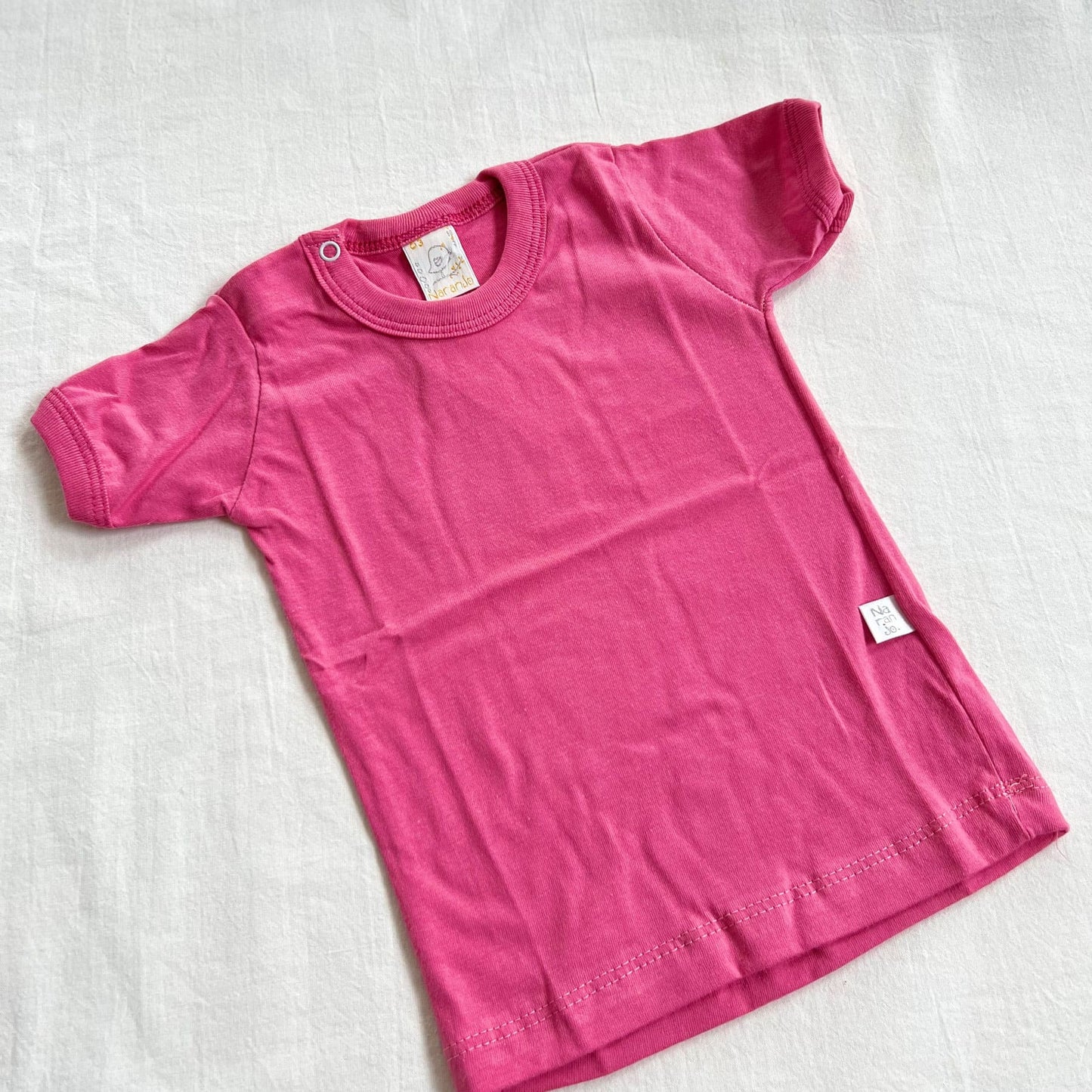 Manga Corta Rosa Chicle