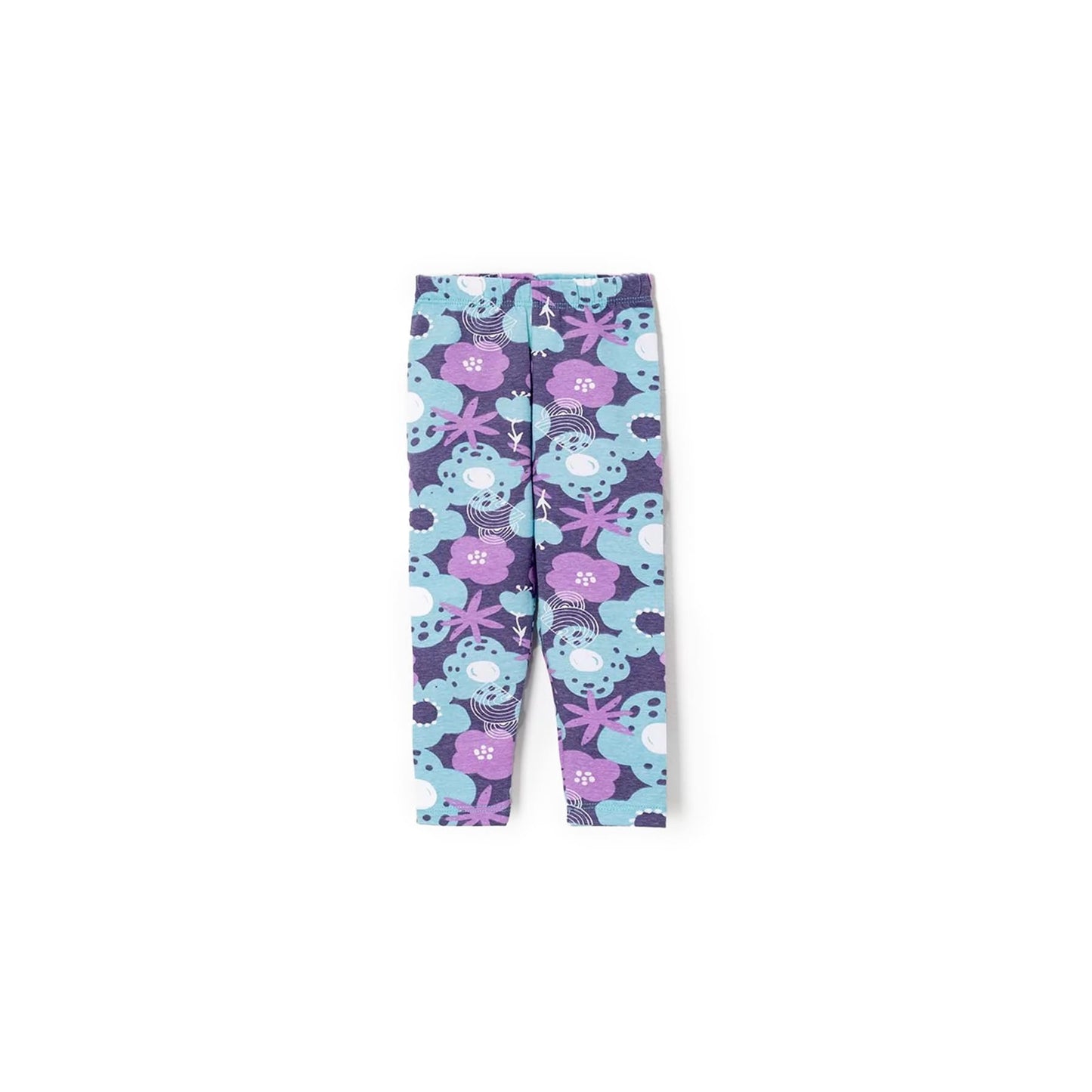 Calza Flower Violeta