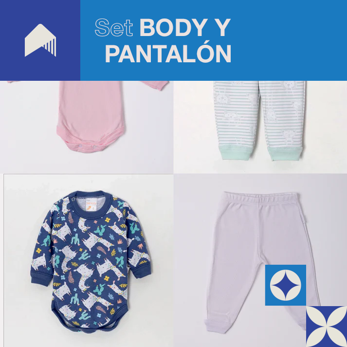 Bolsón 12 Body y Pantalón