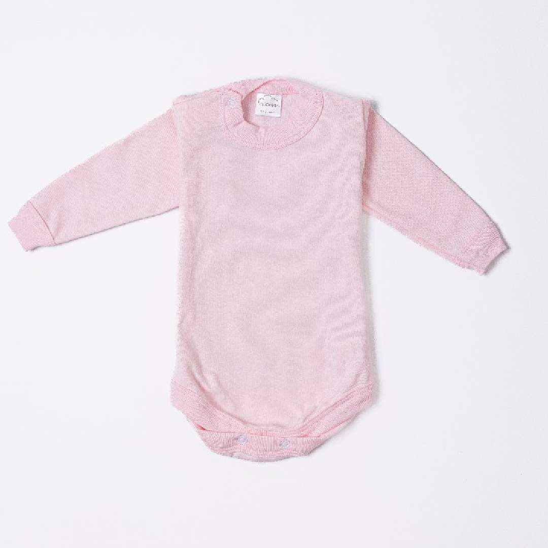 Body Núbola Liso Rosa