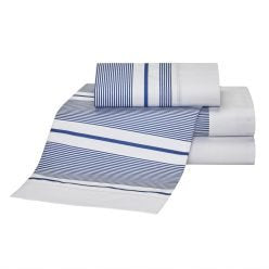 Sábanas Blue Stripe 144h Full