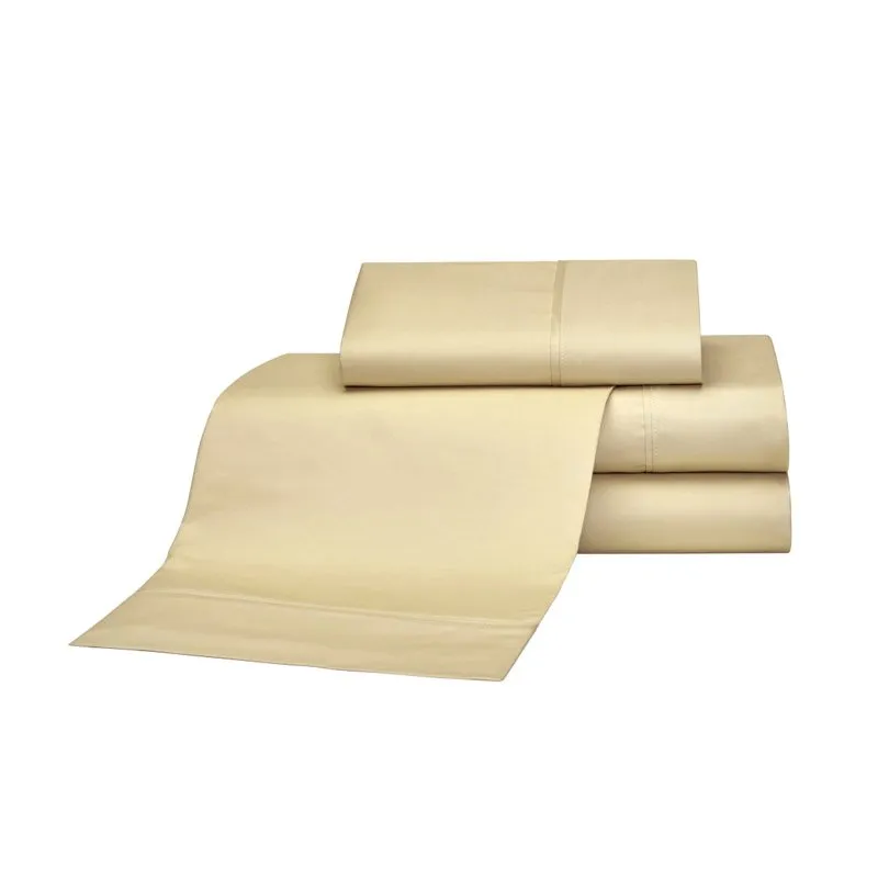 Sábanas Beige Satén 400h