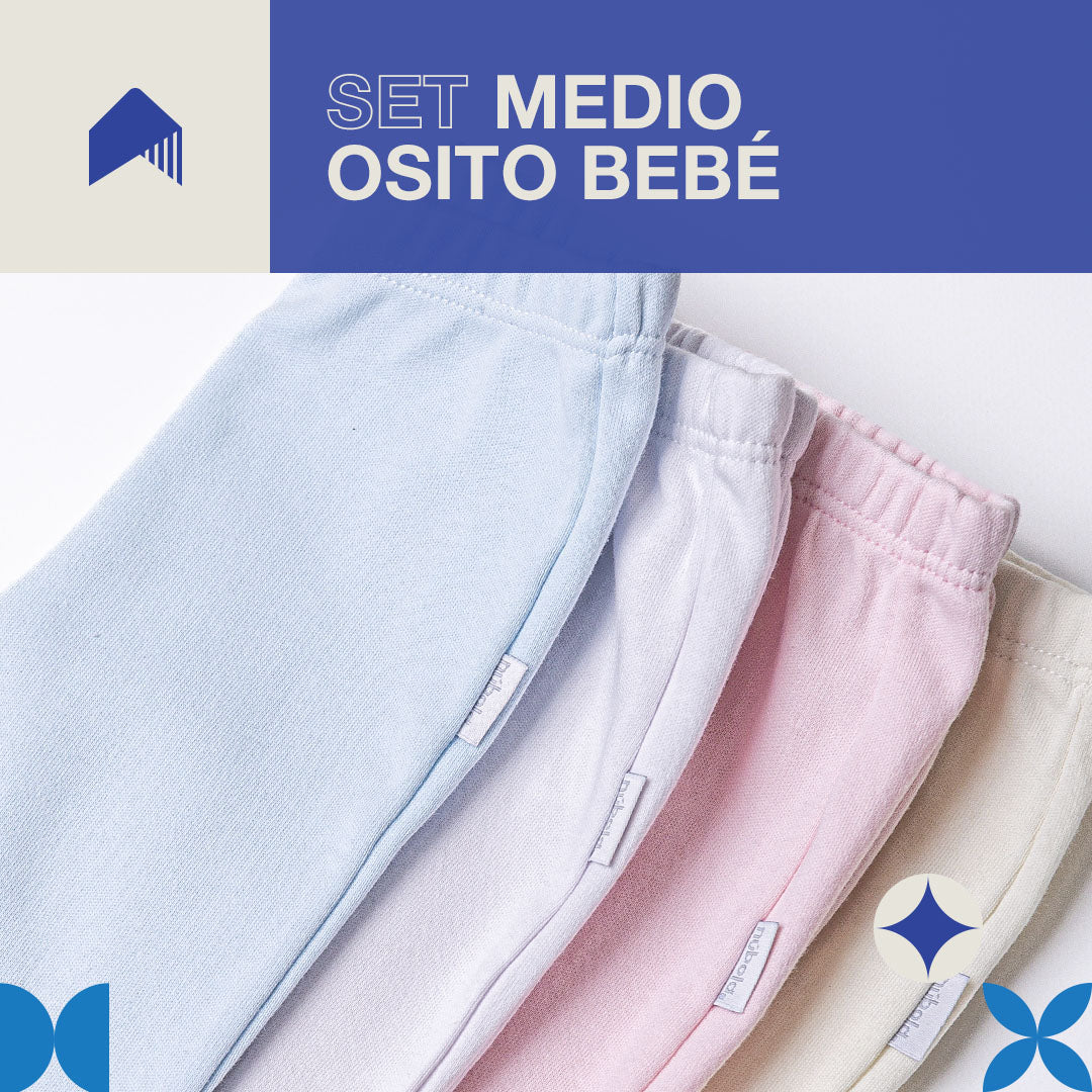 Set Medio Osito Bebé