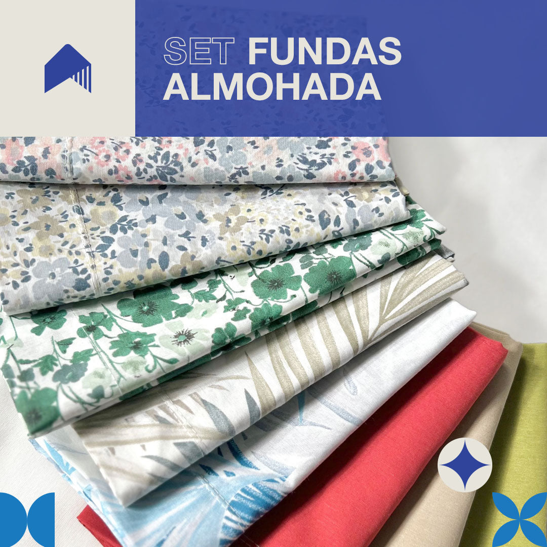 Set Fundas Almohada