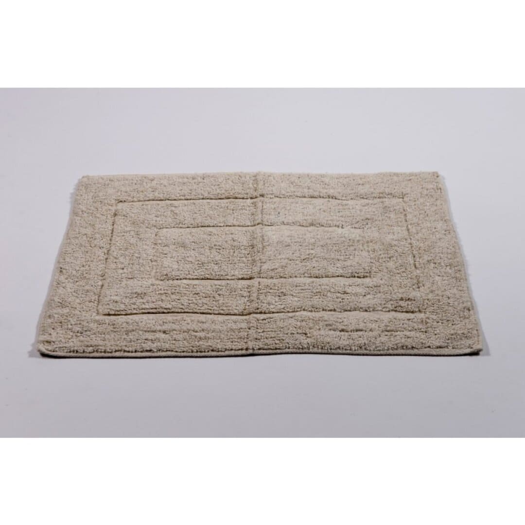 Pie de Baño Cuadro Natural