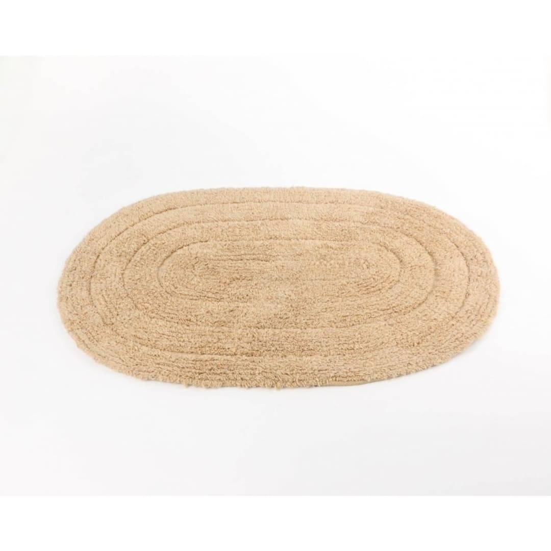 Pie de Baño Oval Beige