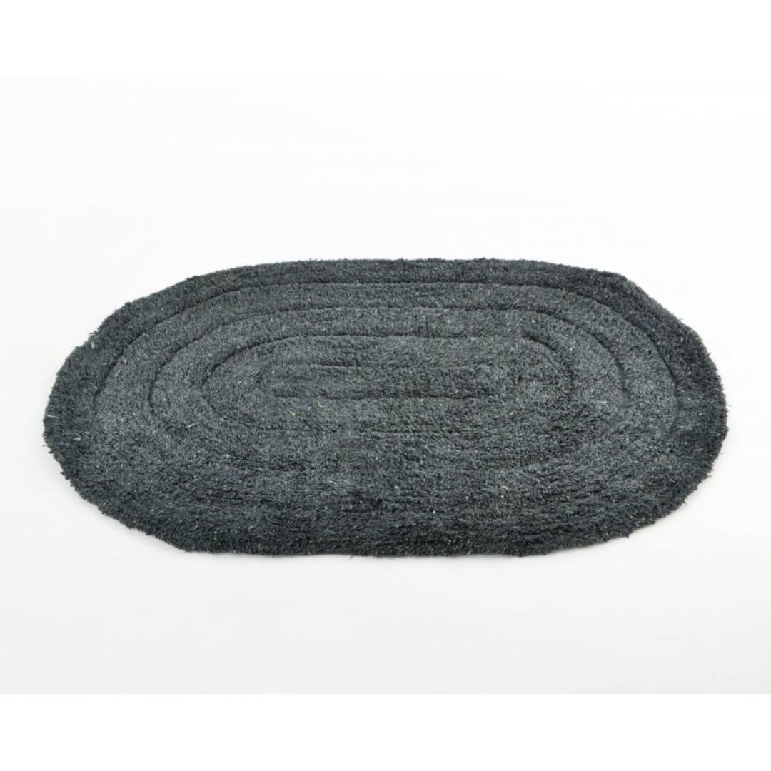 Pie de Baño Oval Gris