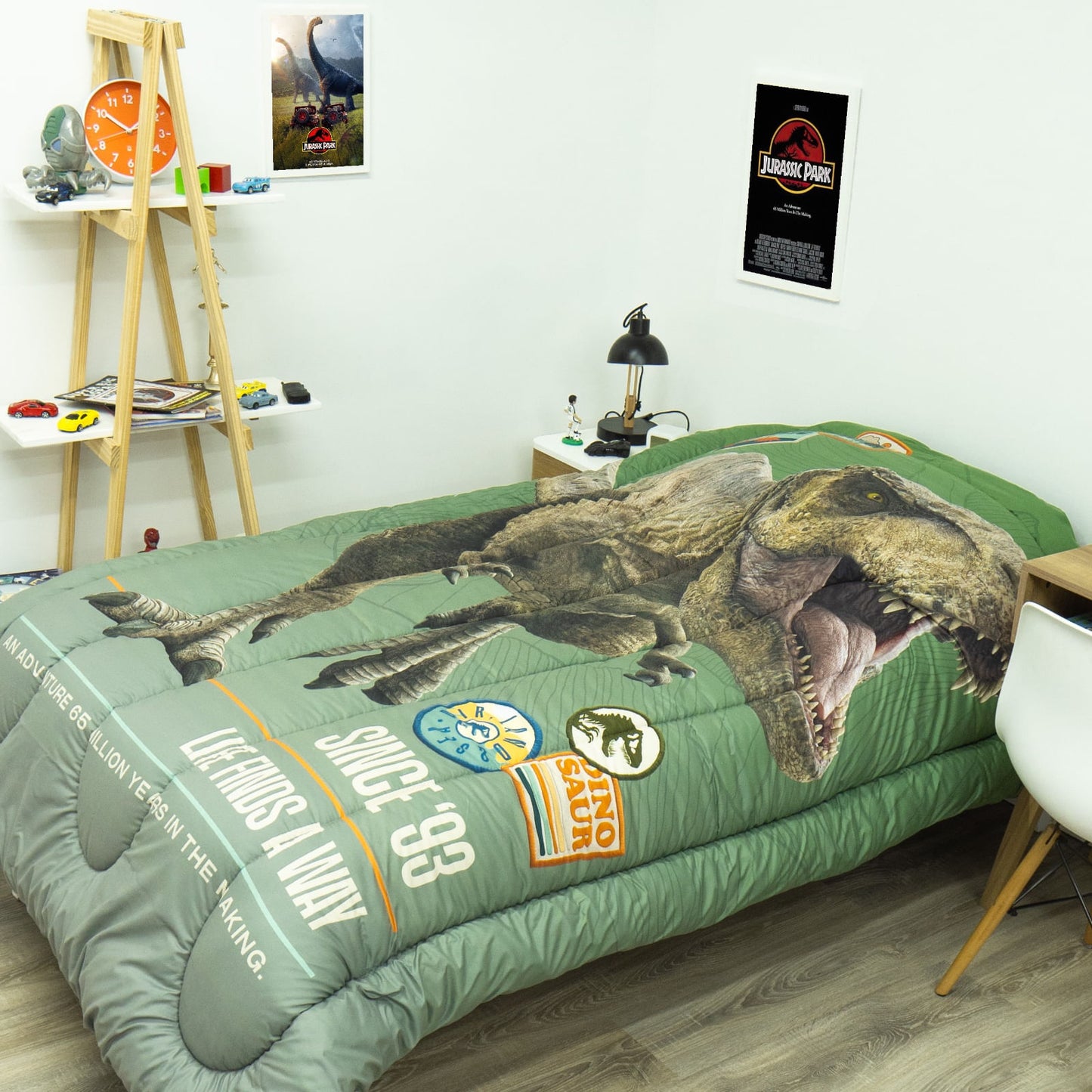 Acolchado Jurassic World 1 y 1/2 pl.