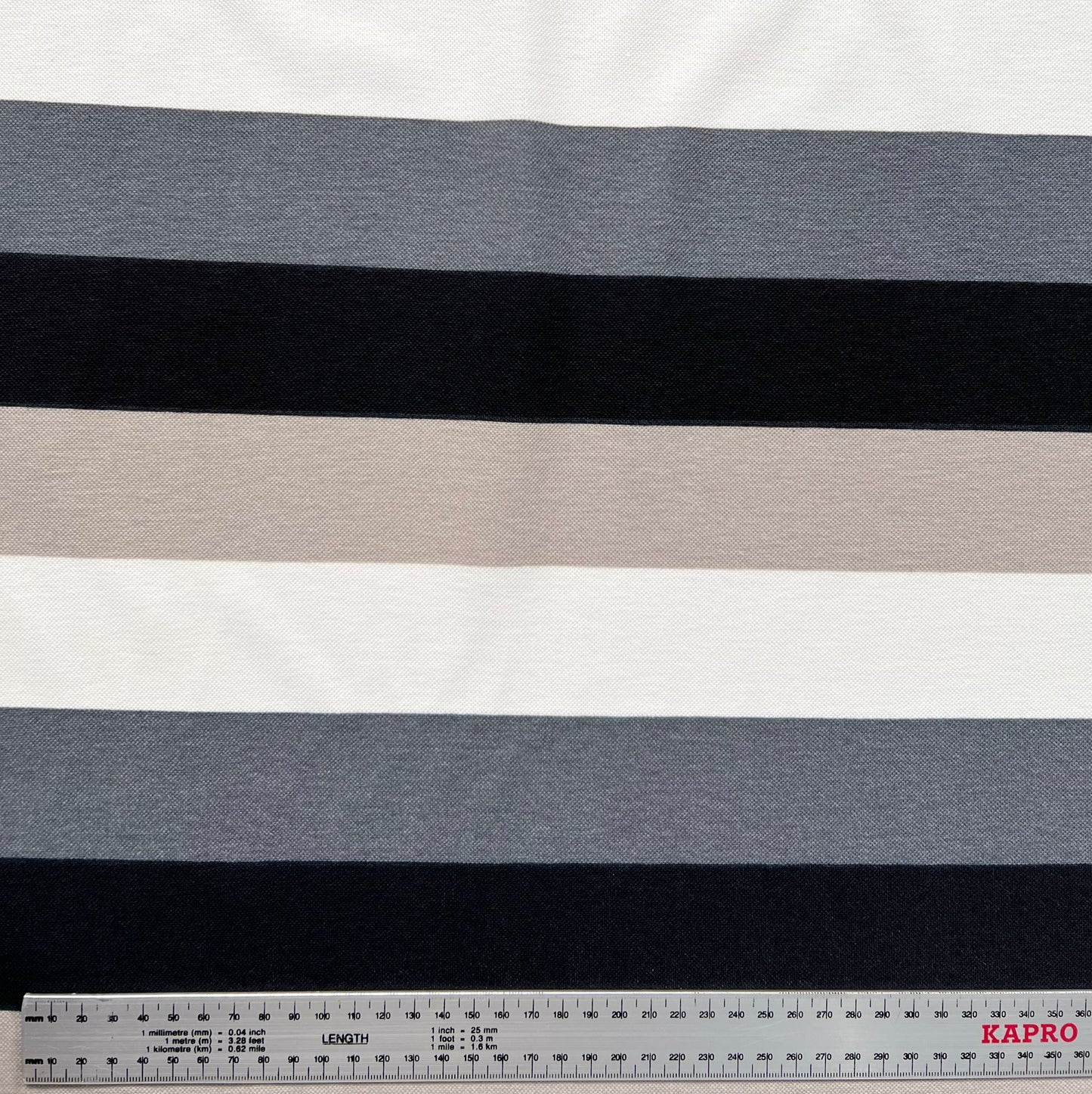 Piqué Rayado Beige