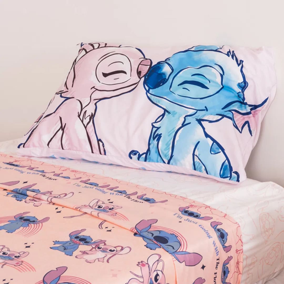 Sábanas Stitch 1 y 1/2 pl.