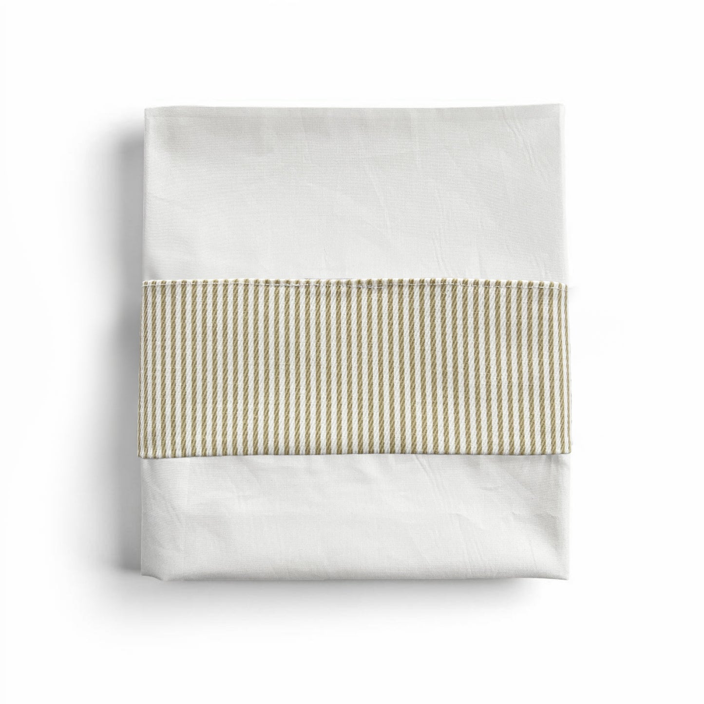 Sábanas Cuna Raya Fina Beige