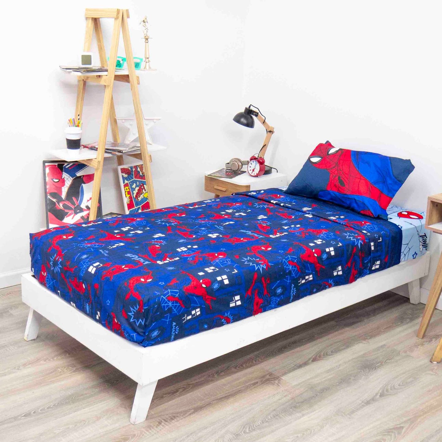 Sábanas Spiderman 1 y 1/2 pl.