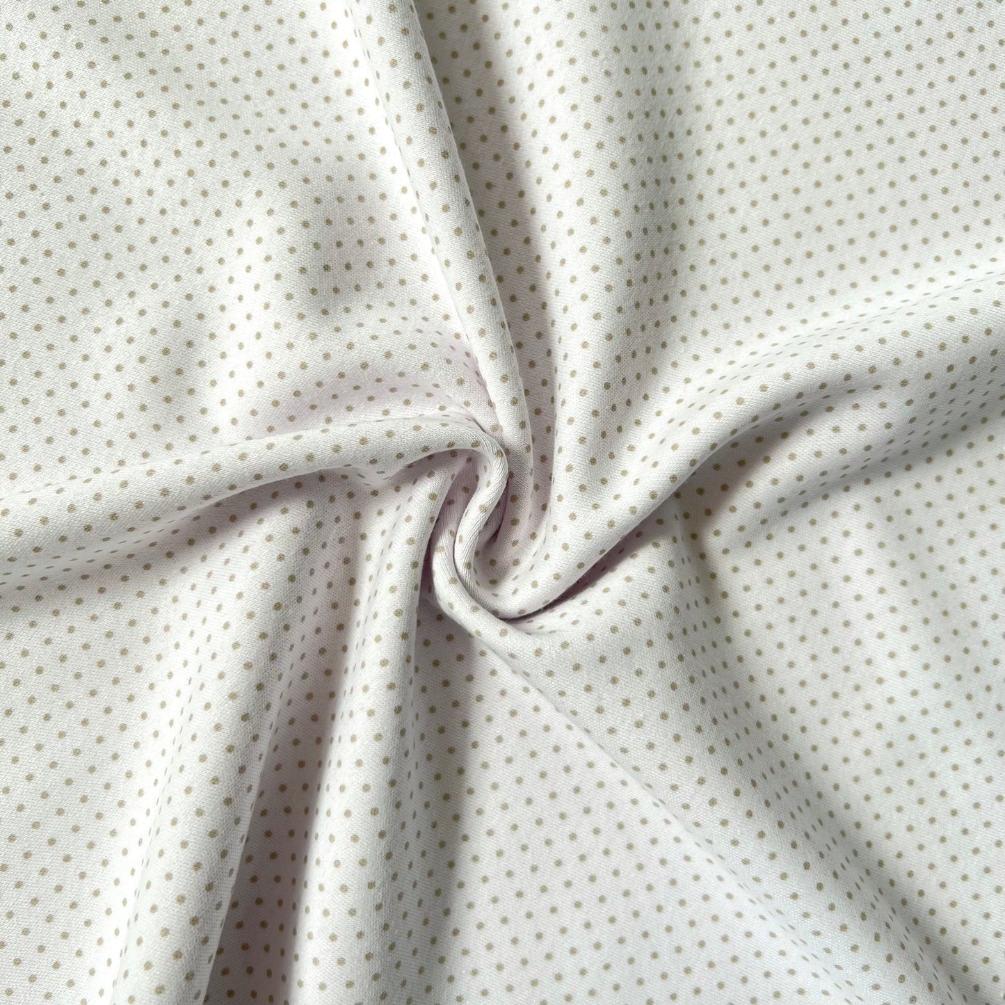 Interlock 30/1 Puntitos Beige