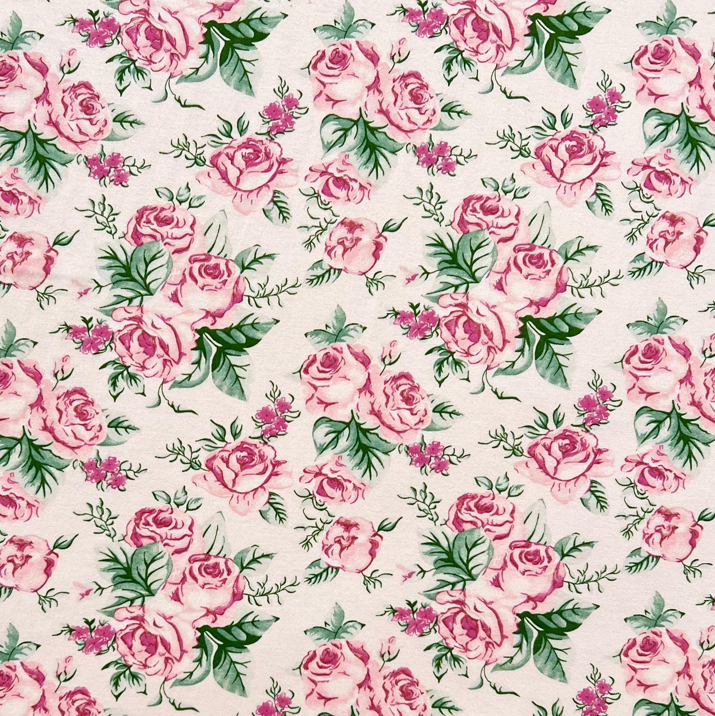 Jersey 30/1 Rococó Fondo Rosa 1