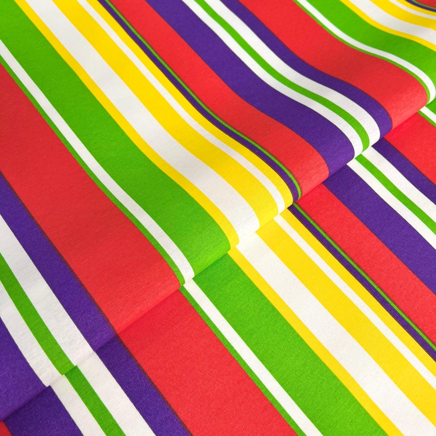 Lona Raya Multicolor Verde