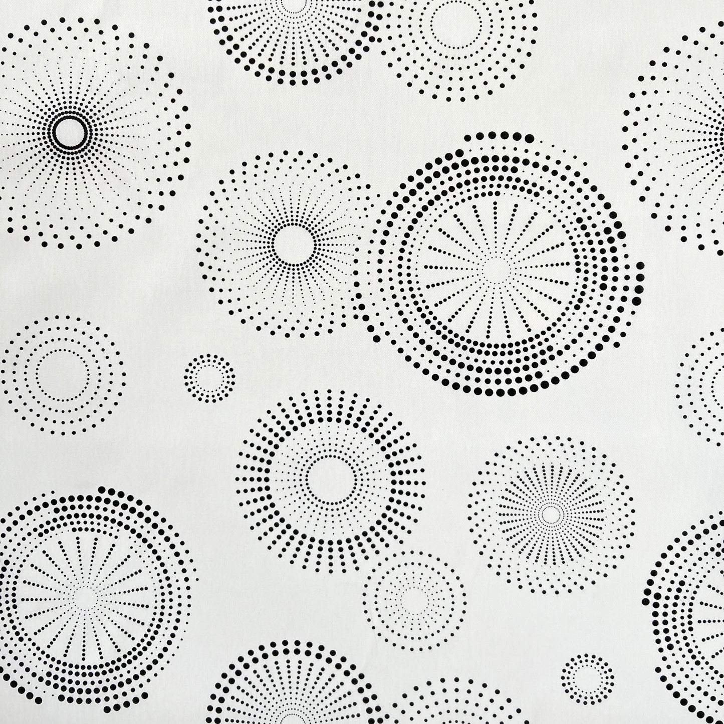 Colchonero Circulos Blanco