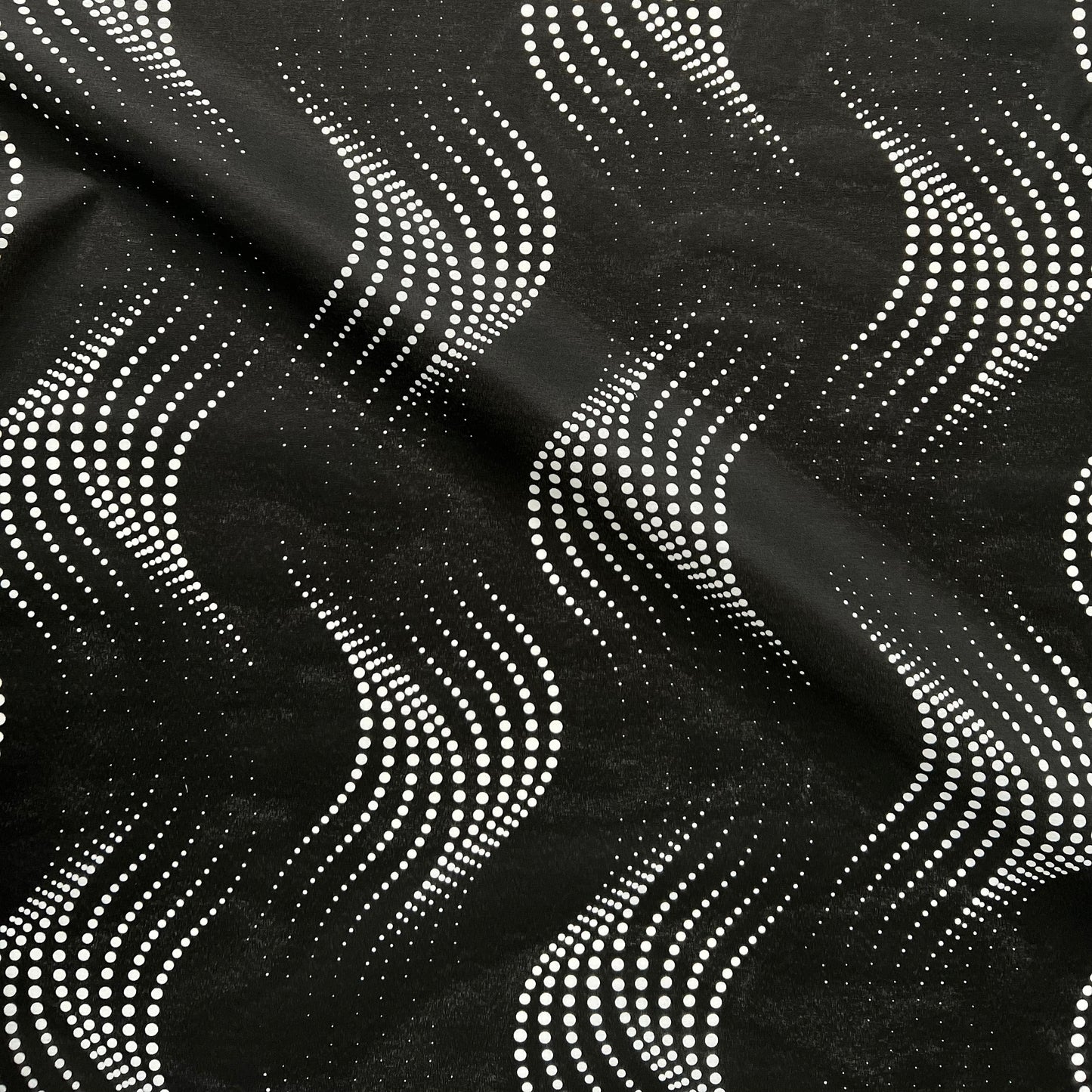 Colchonero Ondas Negro