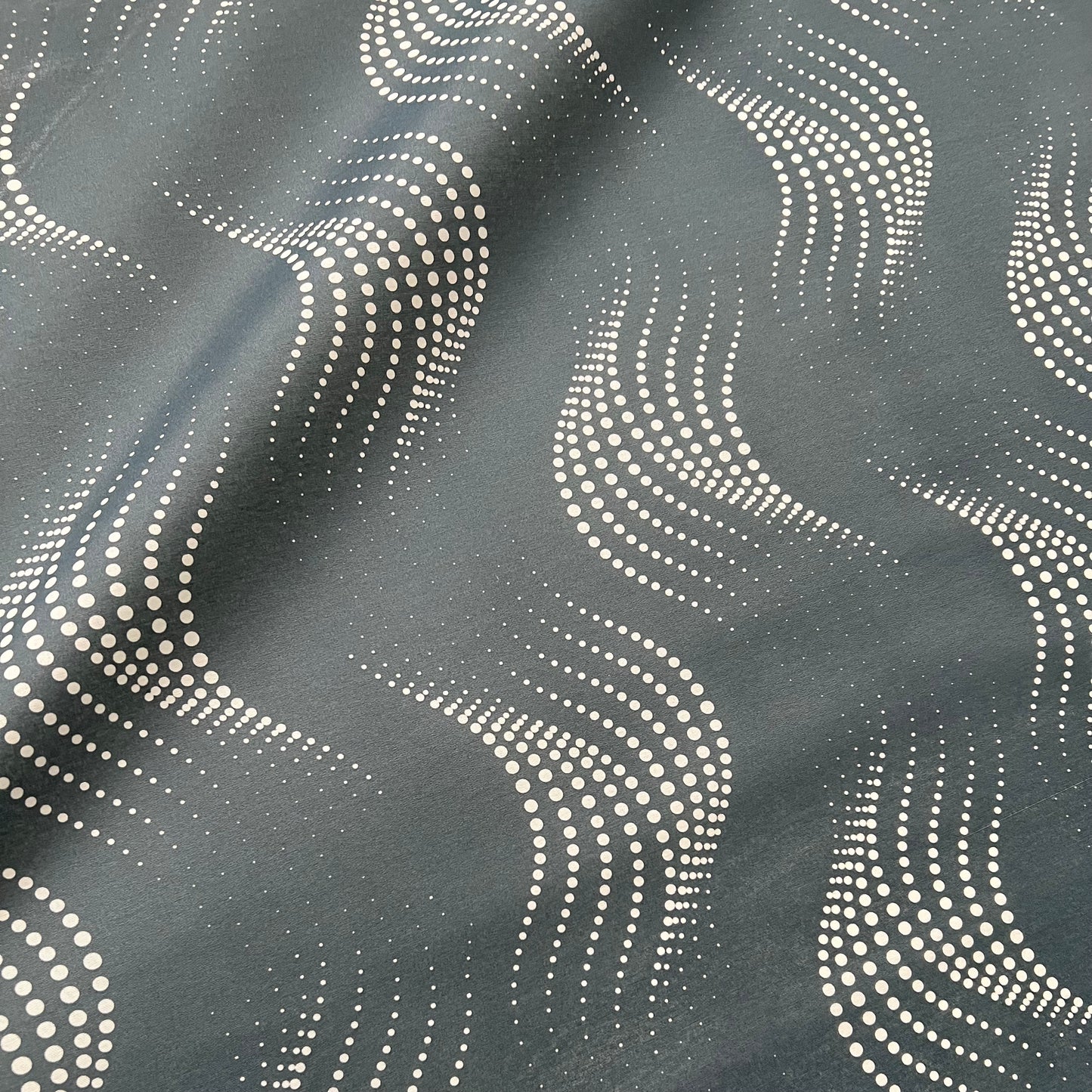 Colchonero Ondas Gris